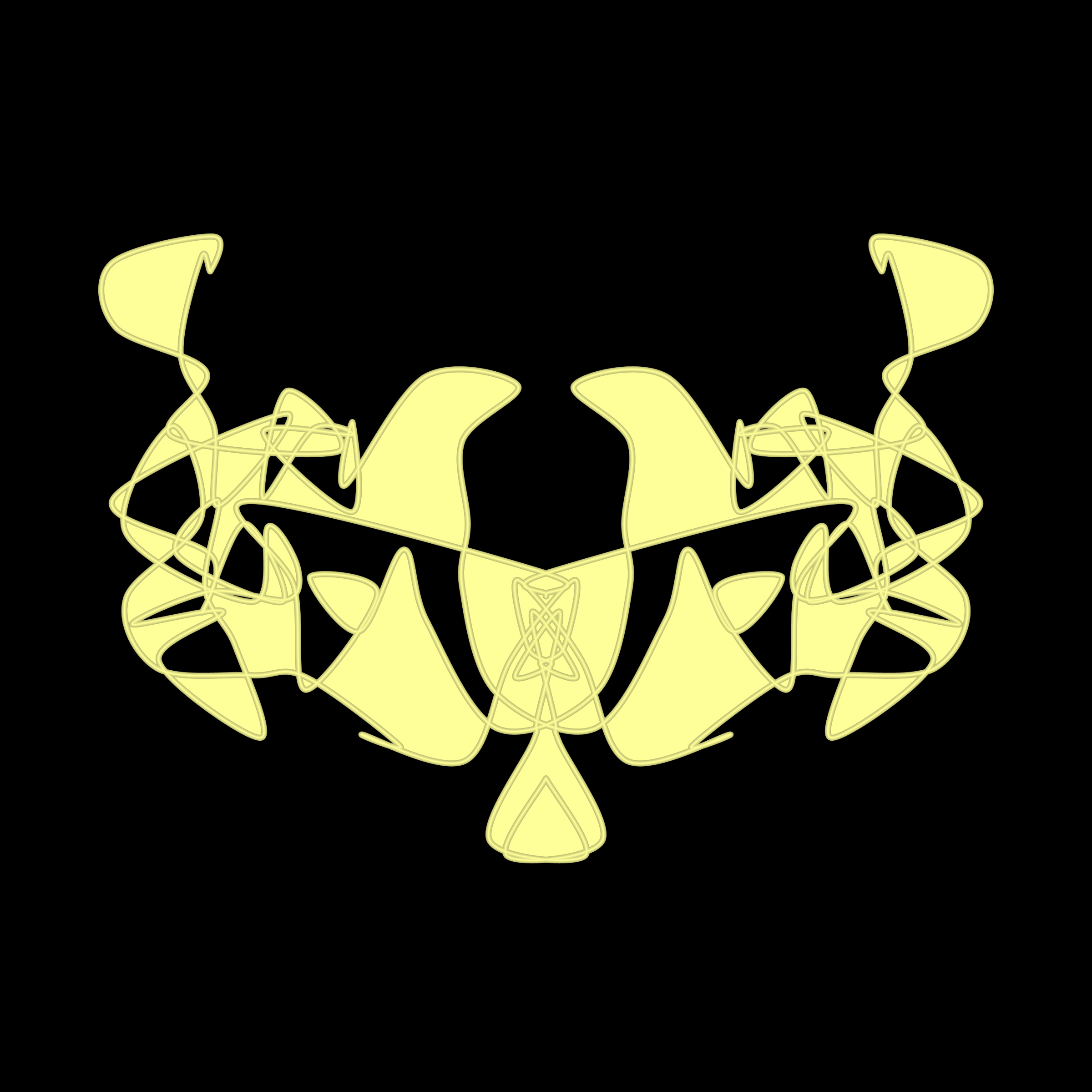 Art Blocks - Art Blocks v2 - Cryptoblots #717 - NFT # 3000717