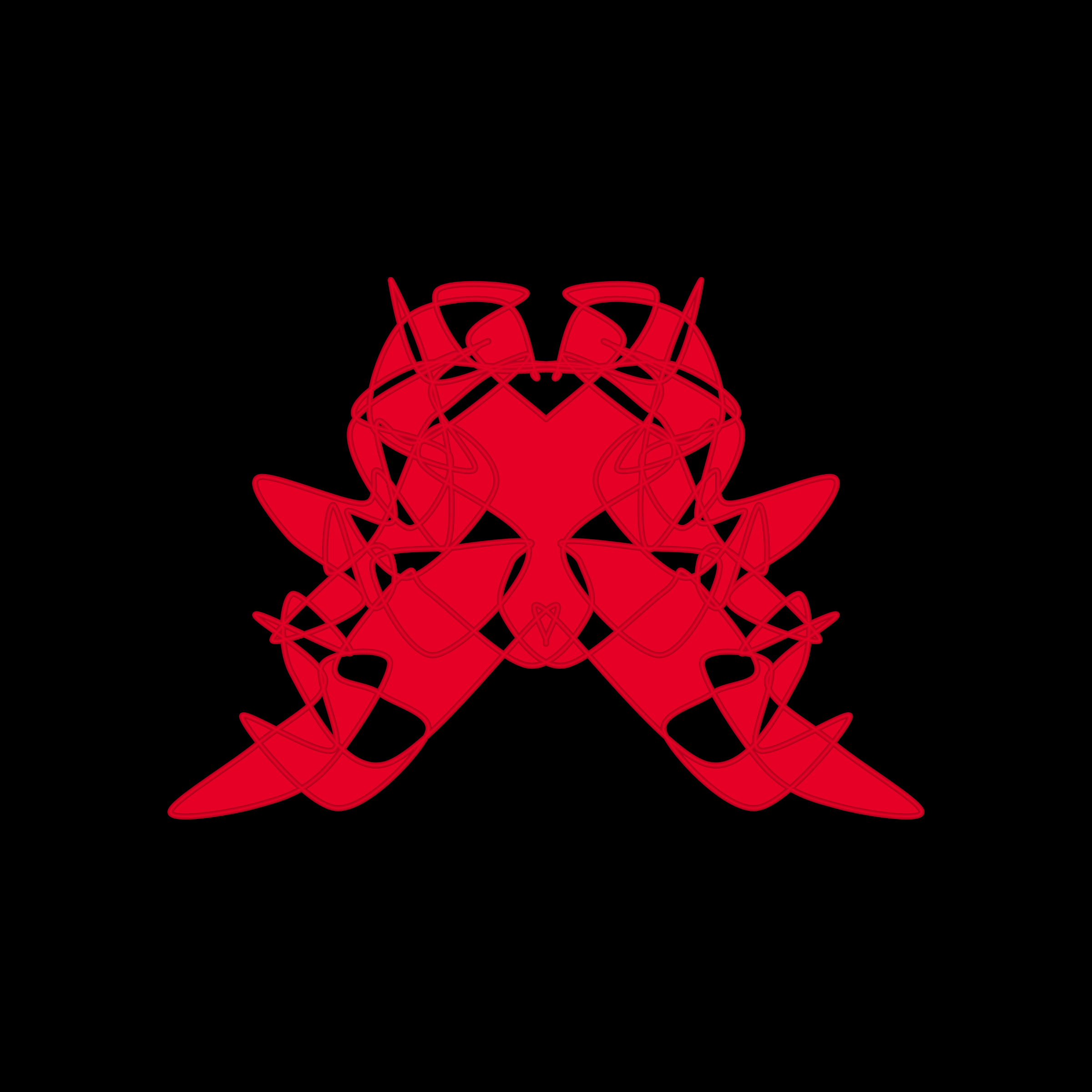 Art Blocks - Art Blocks v2 - Cryptoblots #720 - NFT # 3000720