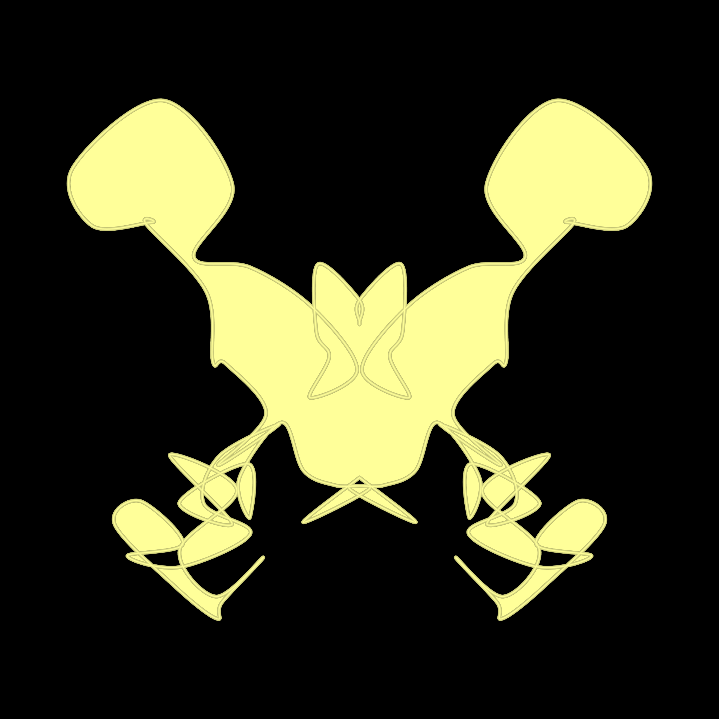 Art Blocks - Art Blocks v2 - Cryptoblots #721 - NFT # 3000721