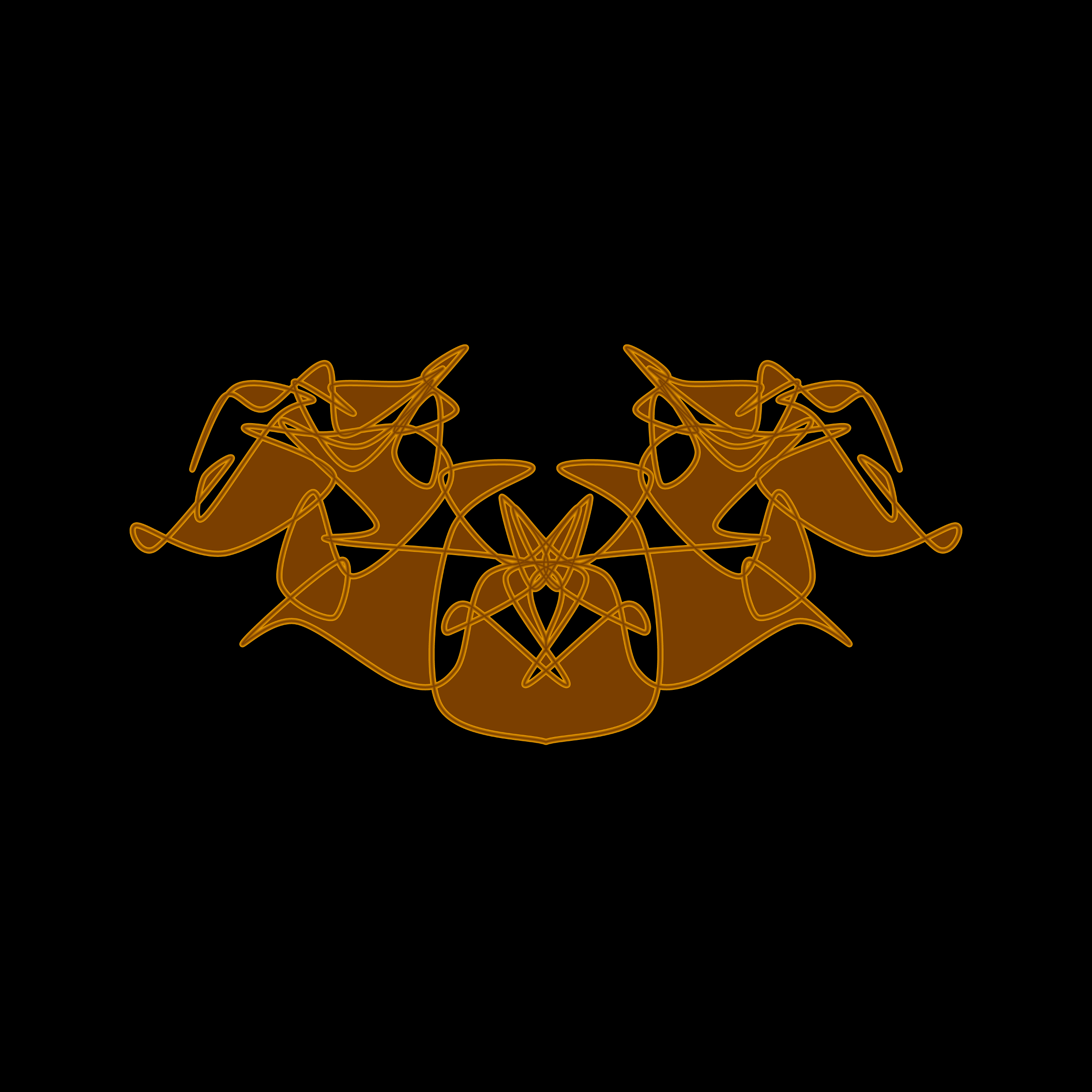 Art Blocks - Art Blocks v2 - Cryptoblots #736 - NFT # 3000736