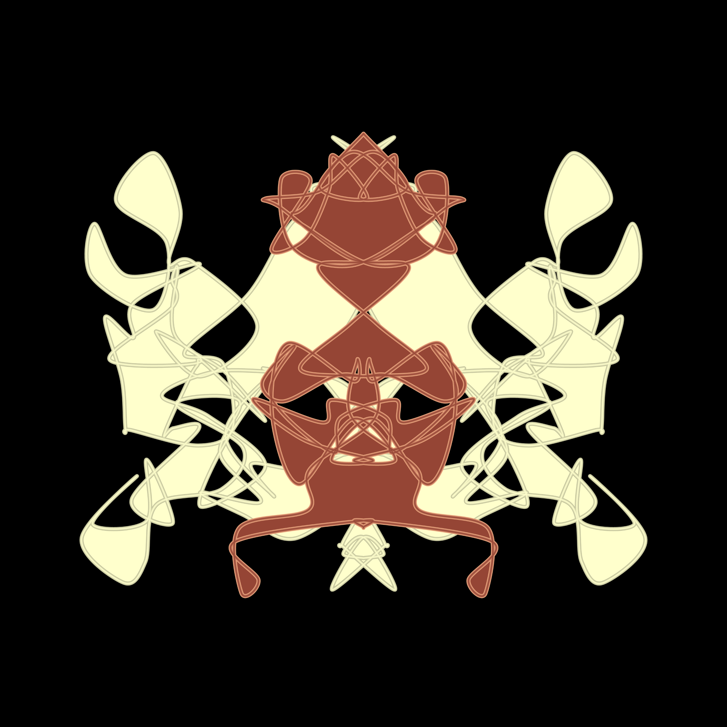 Art Blocks - Art Blocks v2 - Cryptoblots #738 - NFT # 3000738