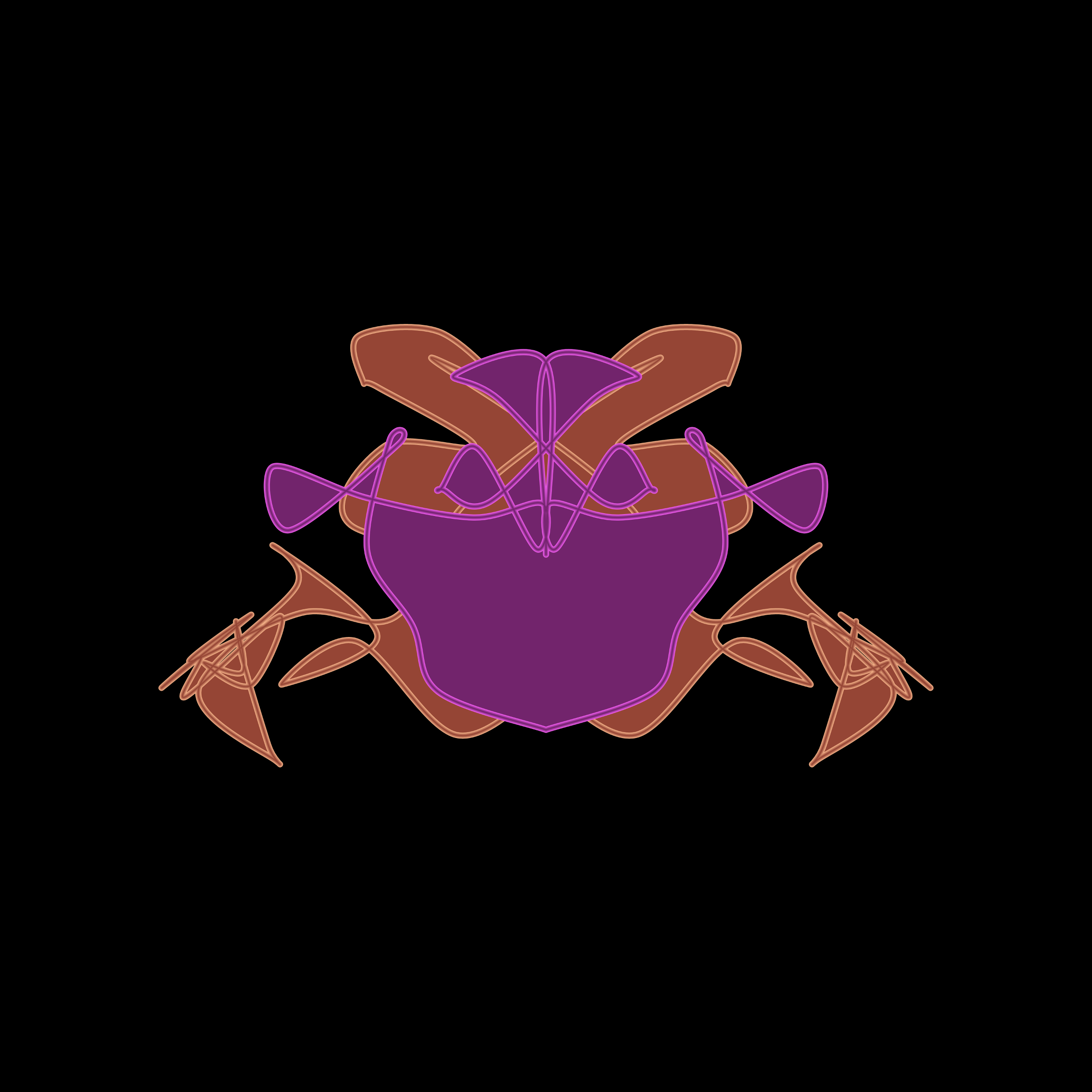 Art Blocks - Art Blocks v2 - Cryptoblots #746 - NFT # 3000746