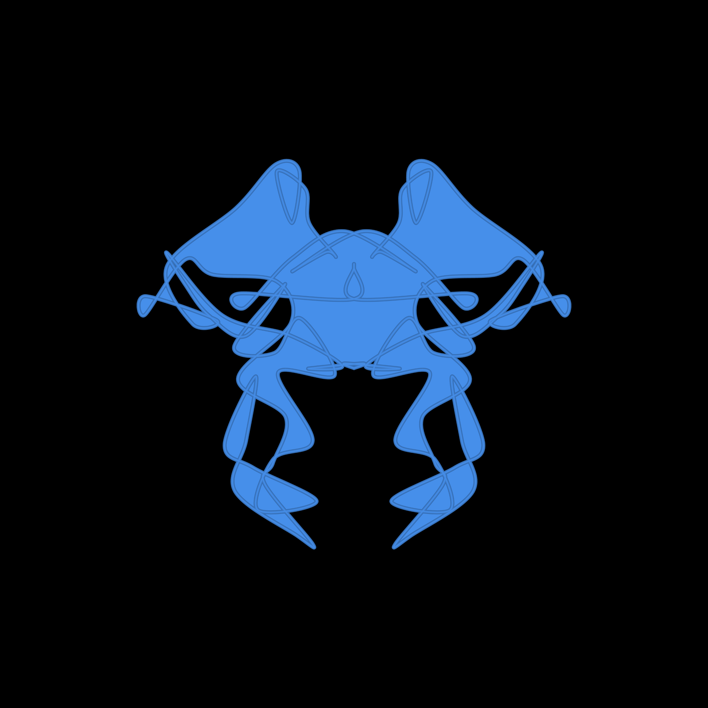 Art Blocks - Art Blocks v2 - Cryptoblots #752 - NFT # 3000752