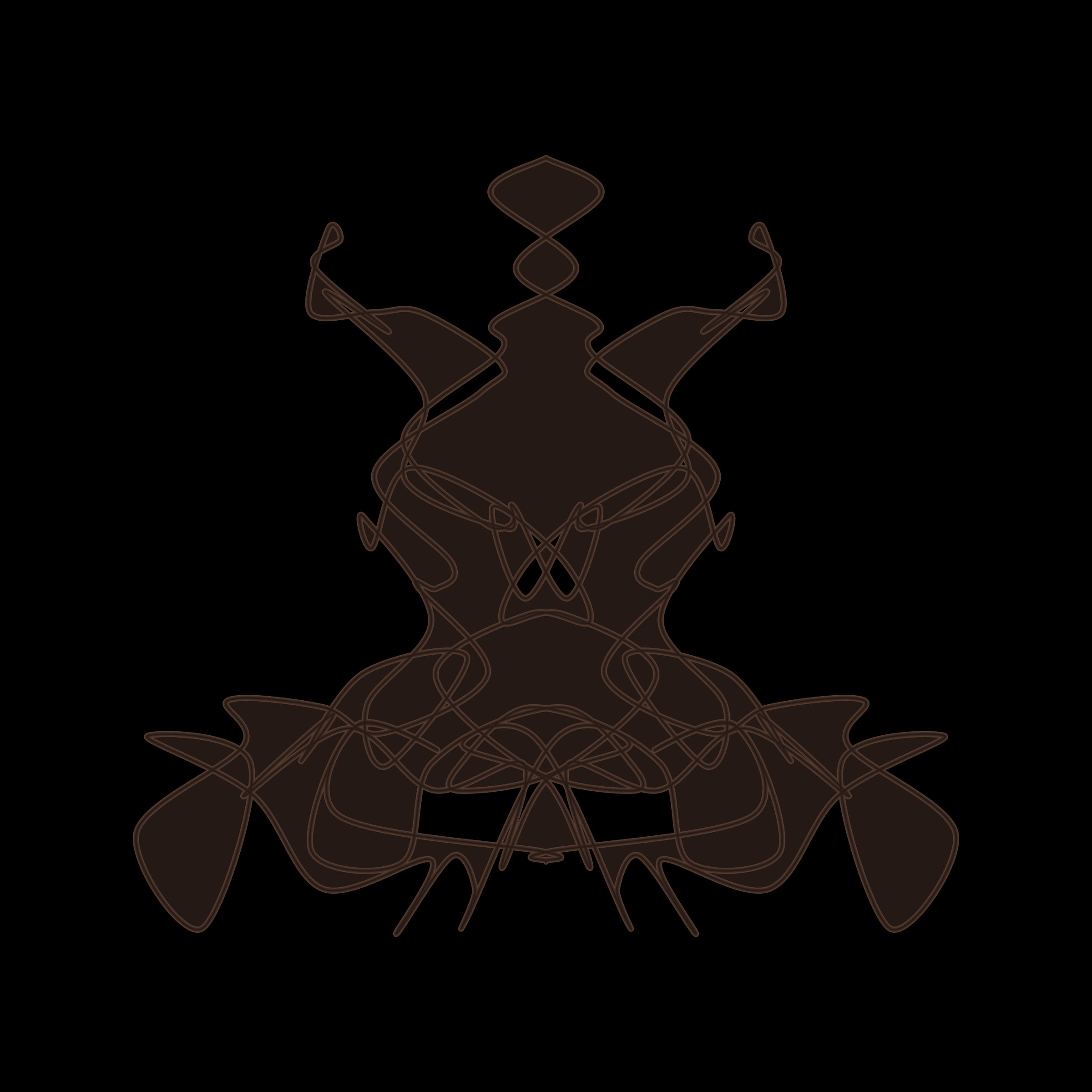 Art Blocks - Art Blocks v2 - Cryptoblots #755 - NFT # 3000755