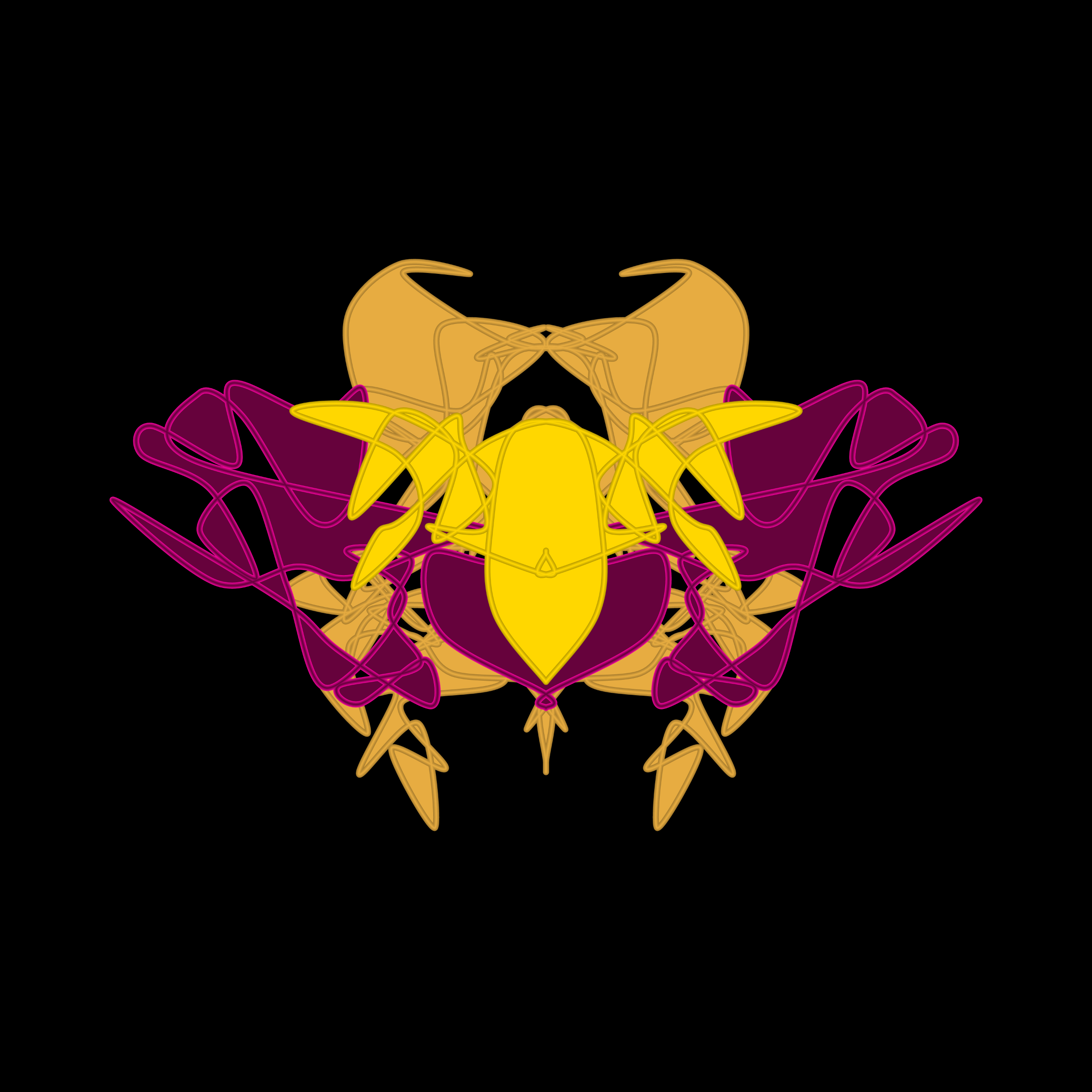 Art Blocks - Art Blocks v2 - Cryptoblots #759 - NFT # 3000759