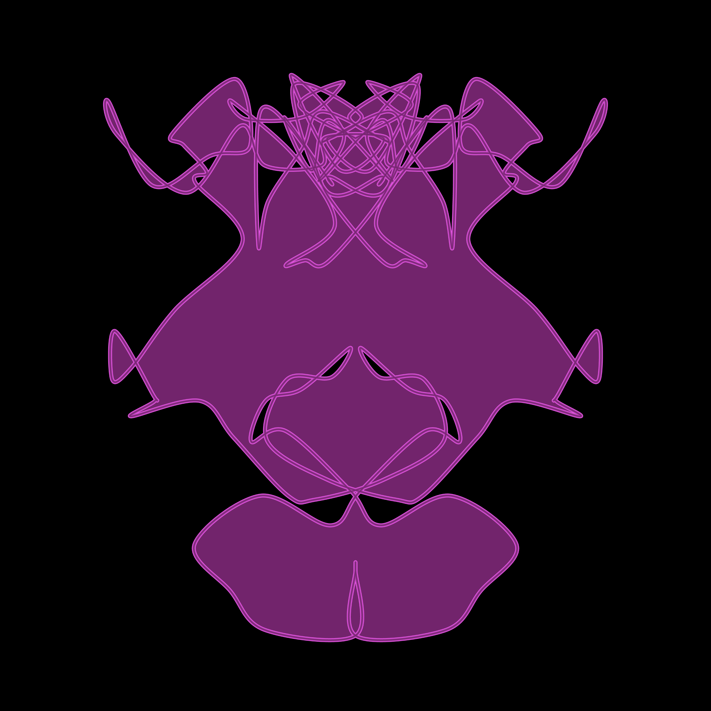 Art Blocks - Art Blocks v2 - Cryptoblots #761 - NFT # 3000761