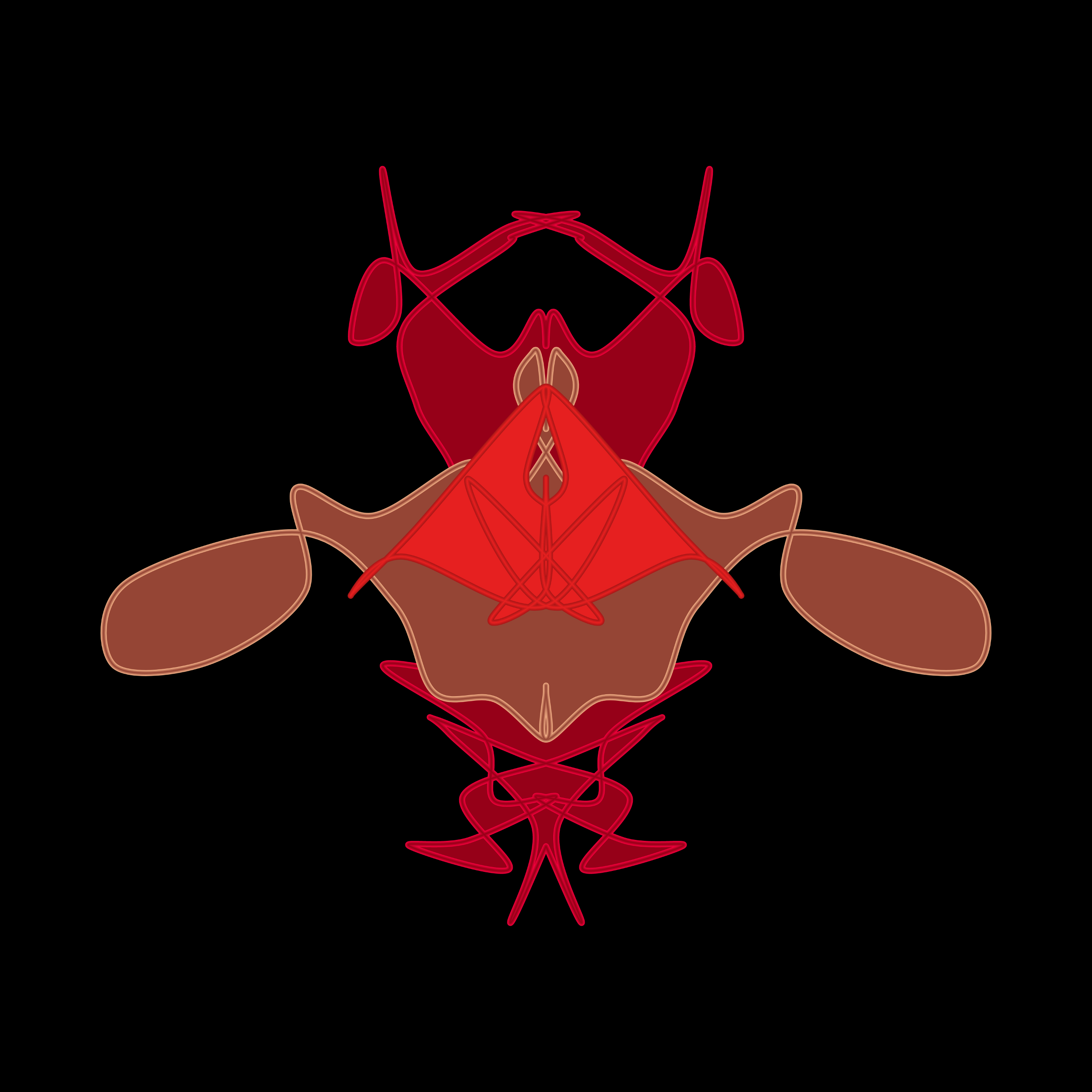 Art Blocks - Art Blocks v2 - Cryptoblots #762 - NFT # 3000762