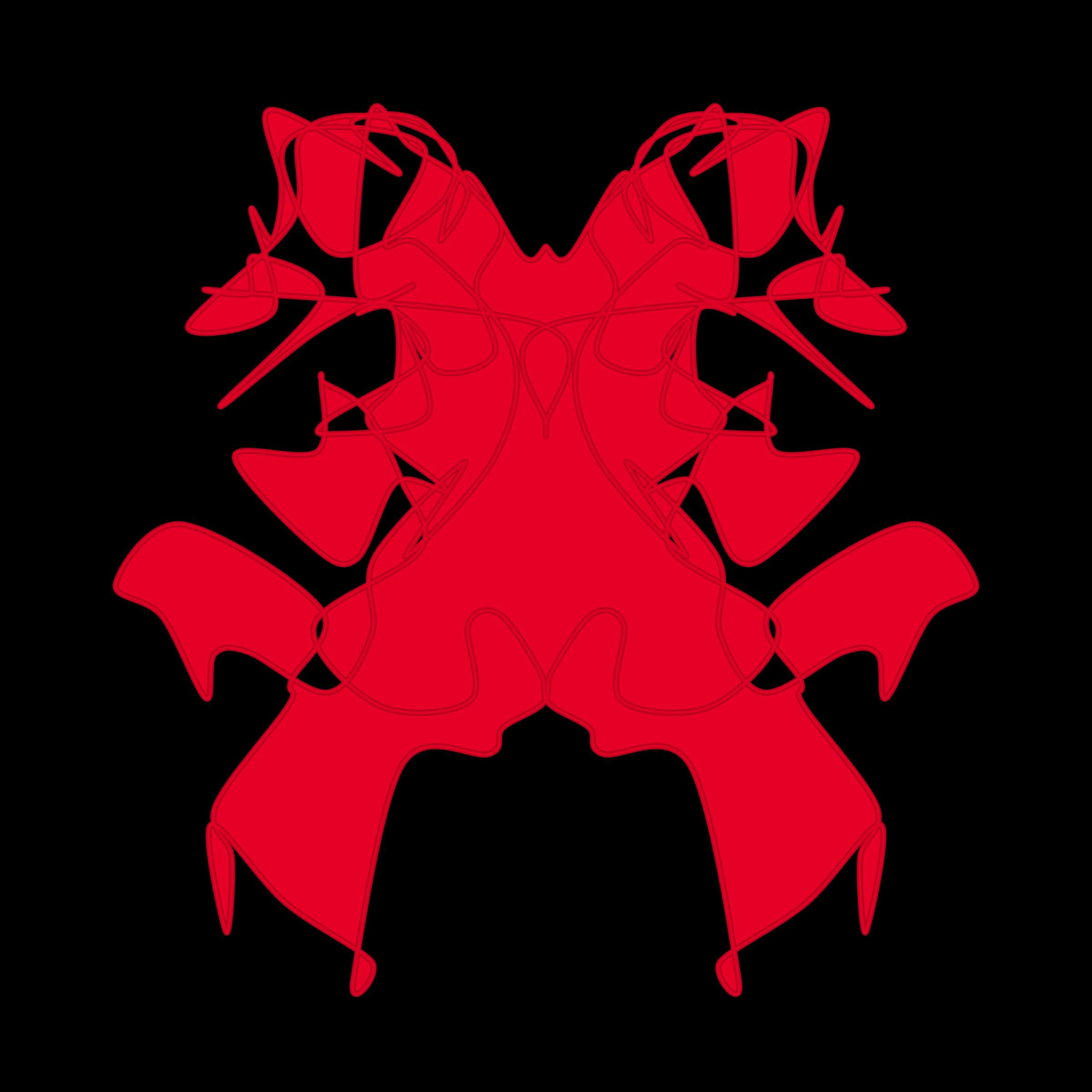 Art Blocks - Art Blocks v2 - Cryptoblots #763 - NFT # 3000763