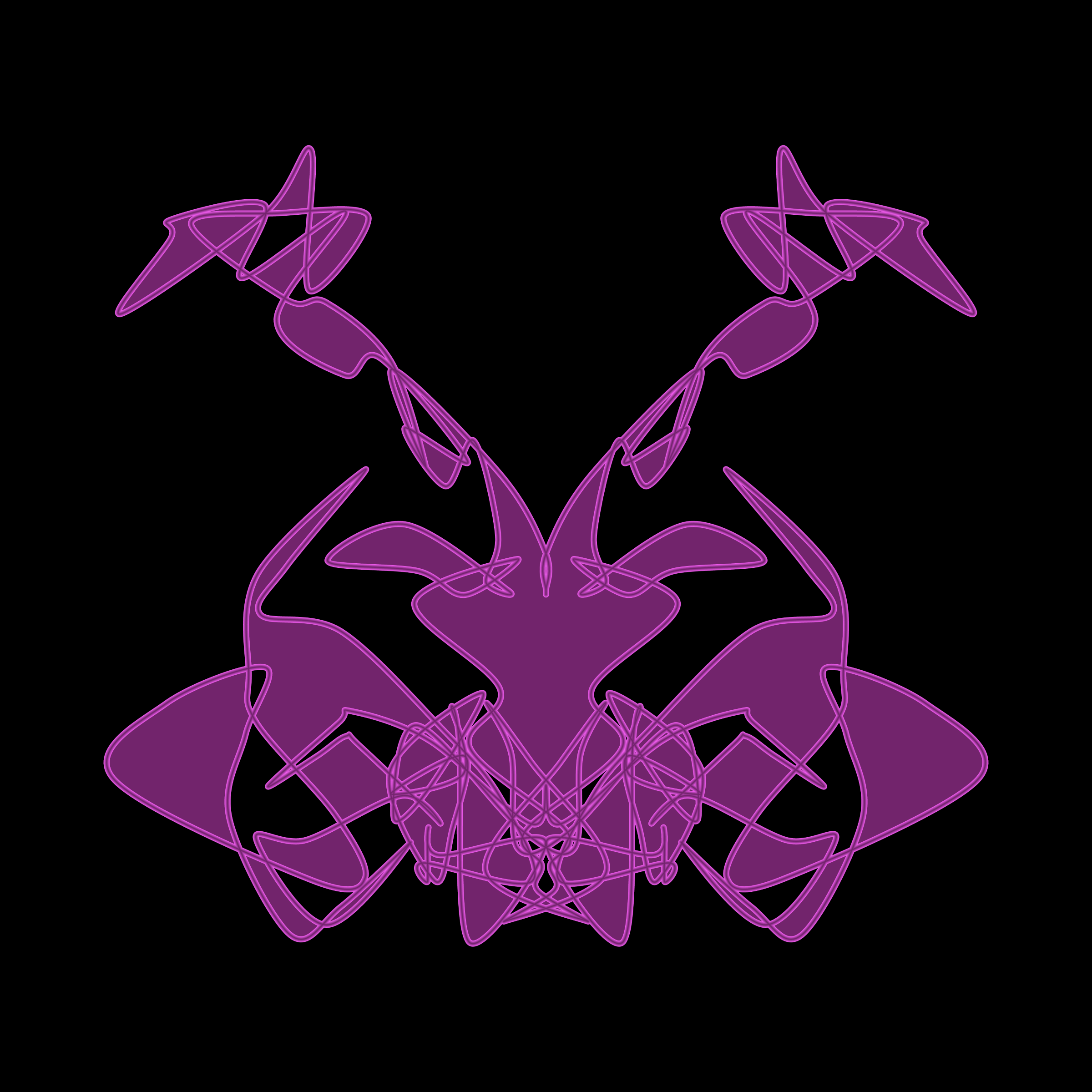 Art Blocks - Art Blocks v2 - Cryptoblots #764 - NFT # 3000764