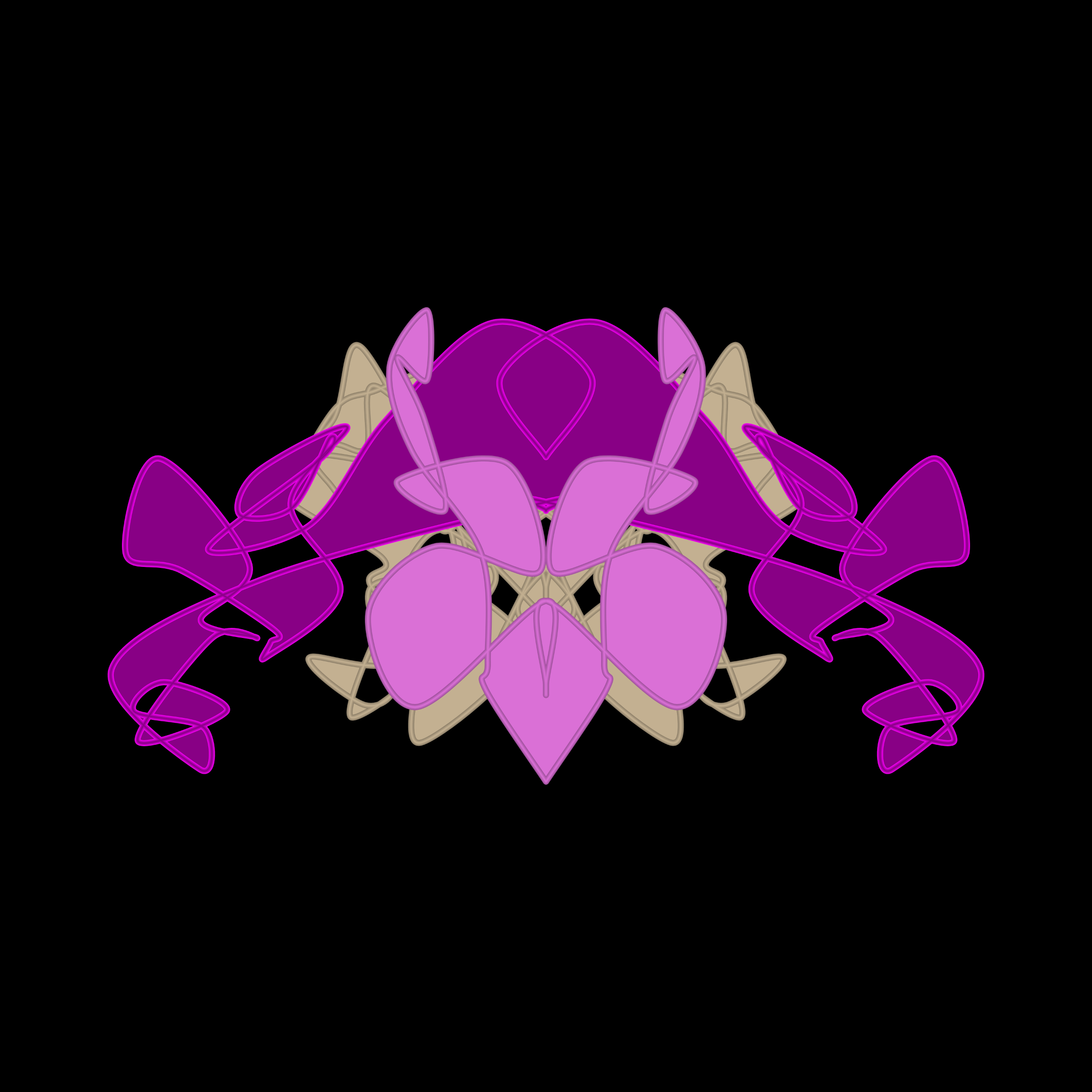 Art Blocks - Art Blocks v2 - Cryptoblots #767 - NFT # 3000767