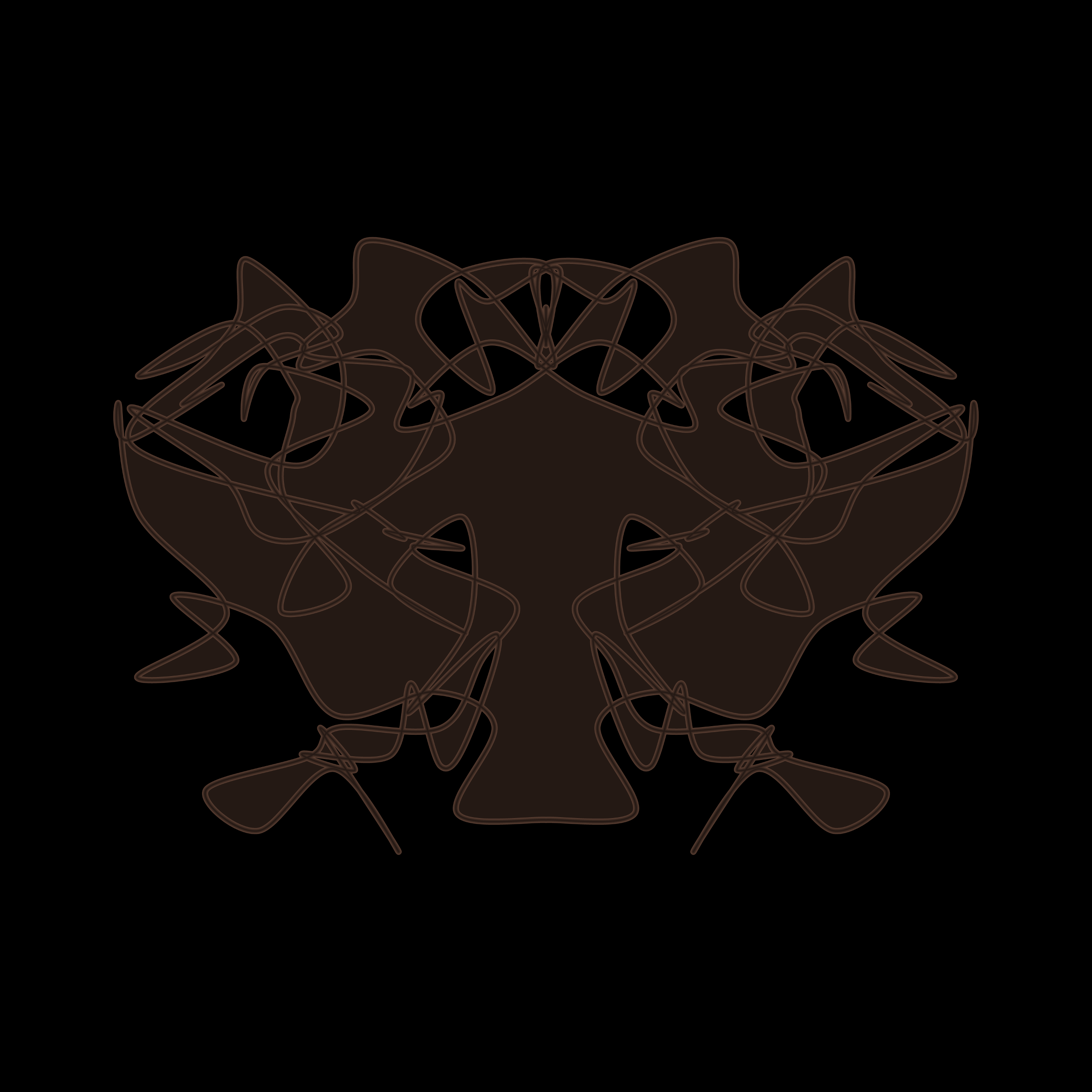 Art Blocks - Art Blocks v2 - Cryptoblots #770 - NFT # 3000770