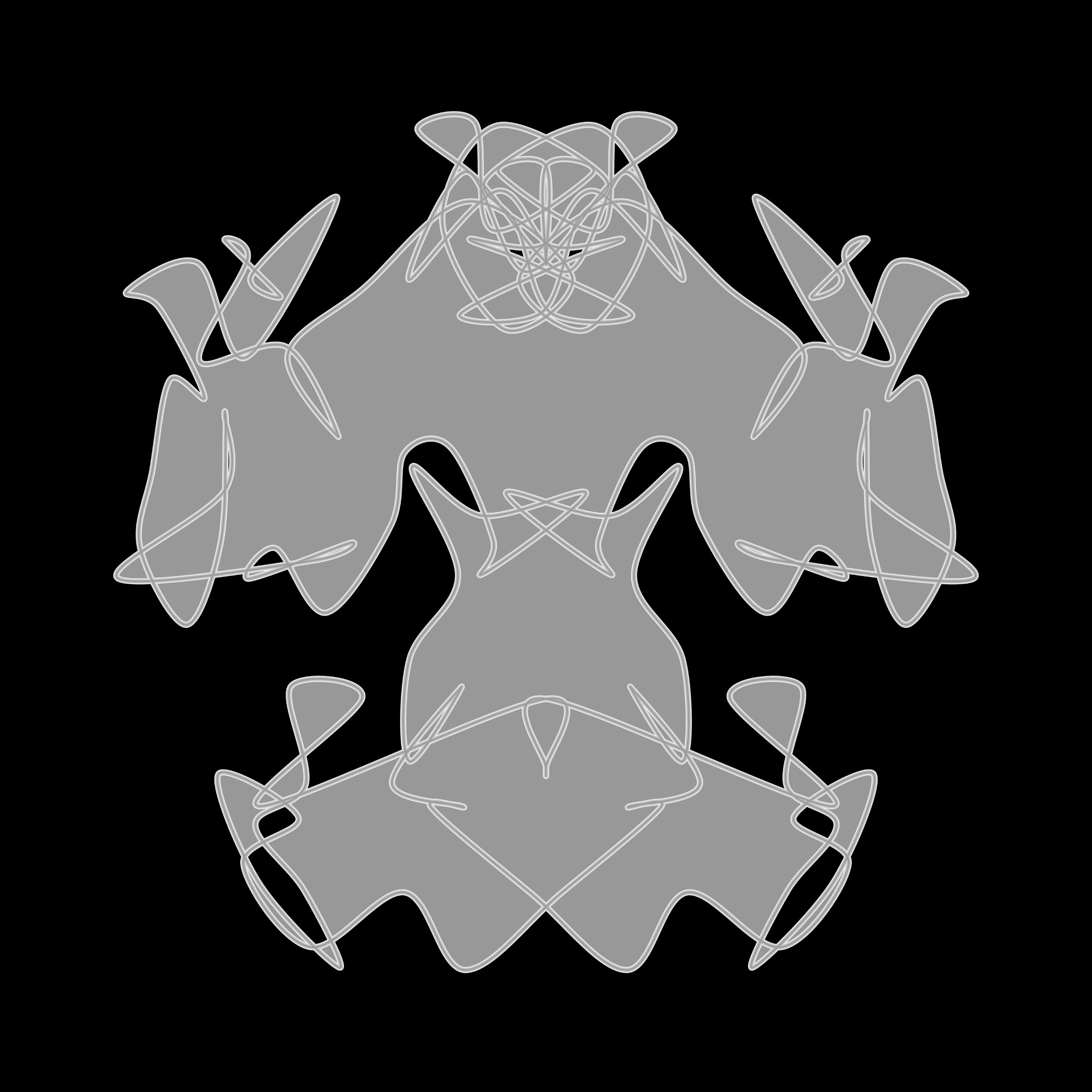 Art Blocks - Art Blocks v2 - Cryptoblots #771 - NFT # 3000771