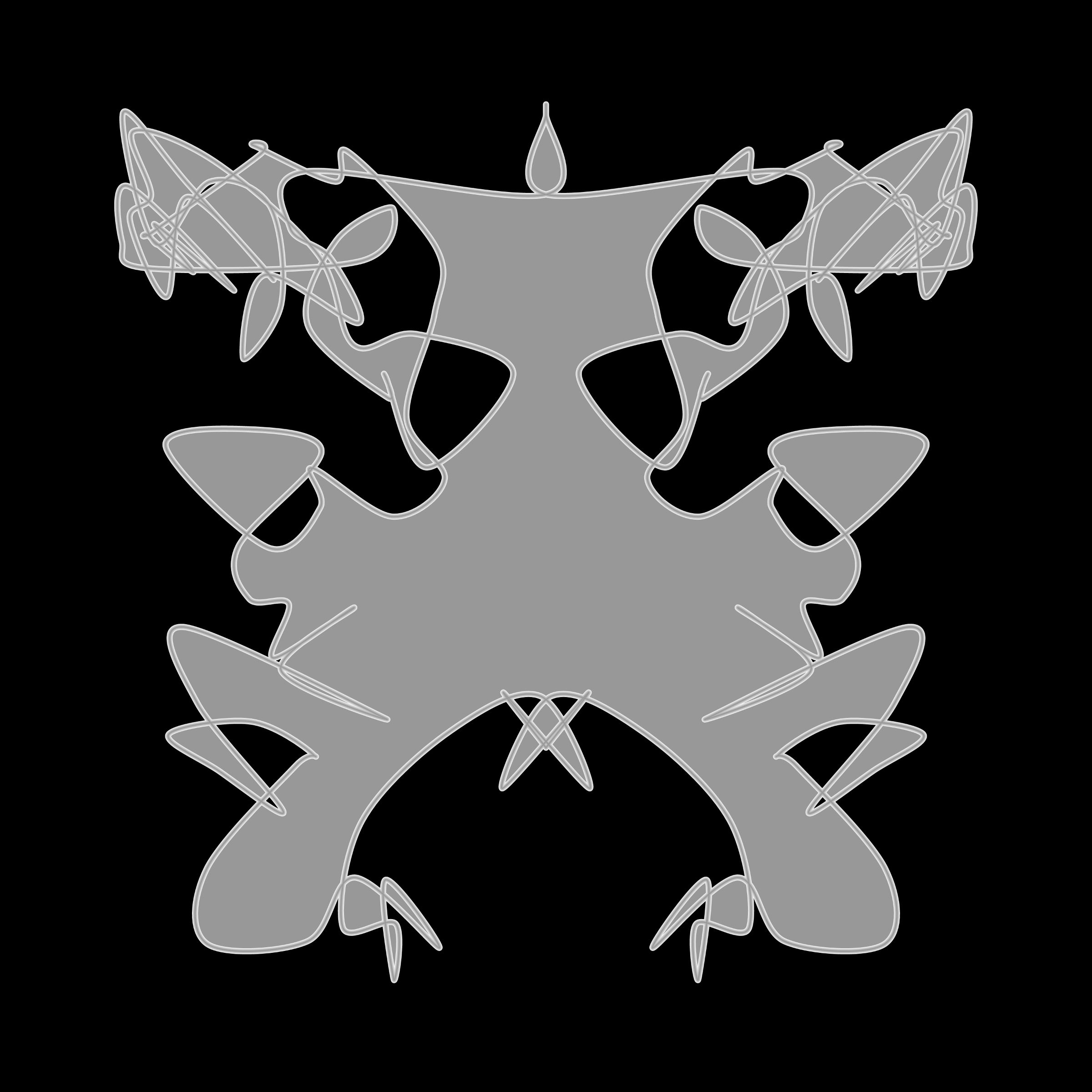 Art Blocks - Art Blocks v2 - Cryptoblots #772 - NFT # 3000772