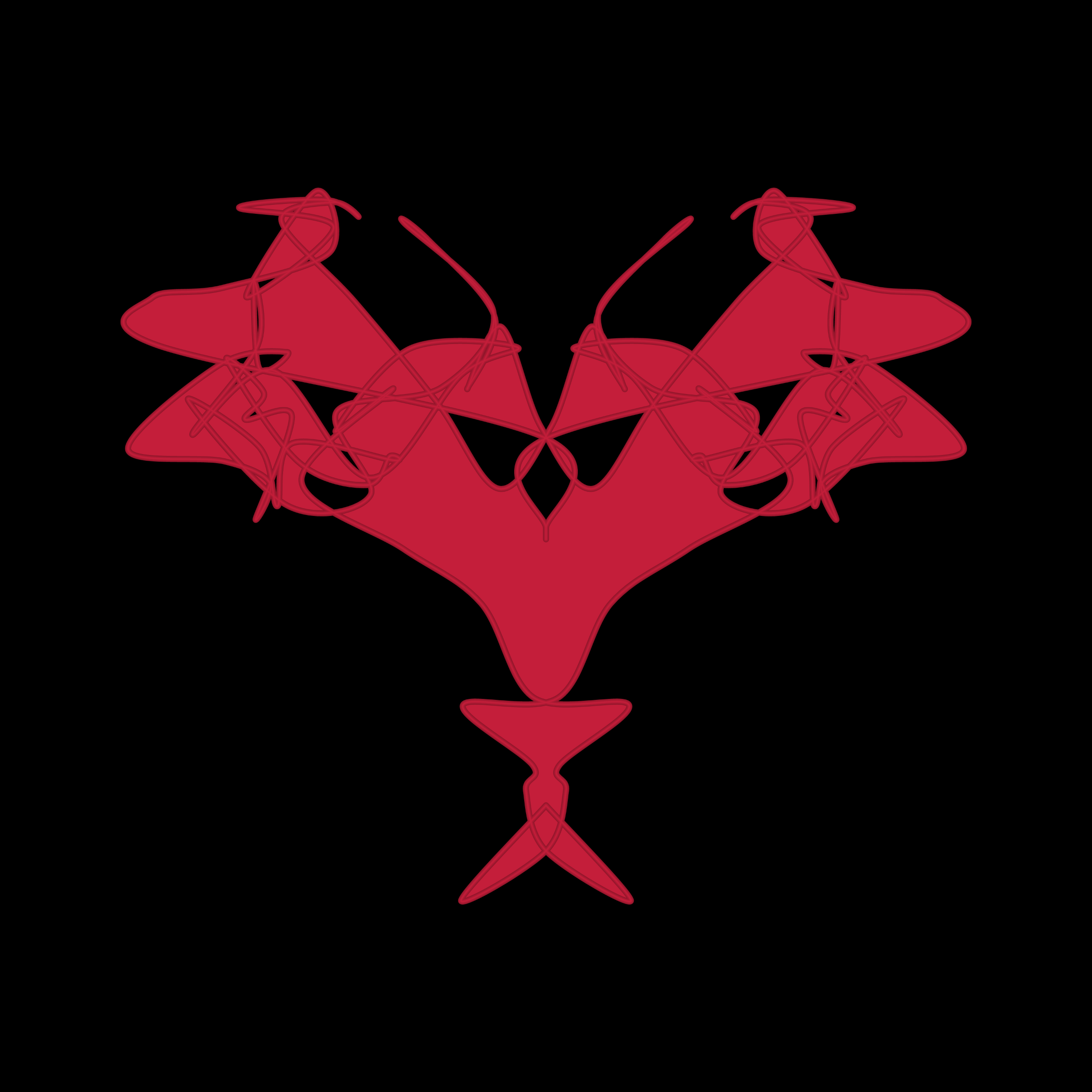 Art Blocks - Art Blocks v2 - Cryptoblots #775 - NFT # 3000775