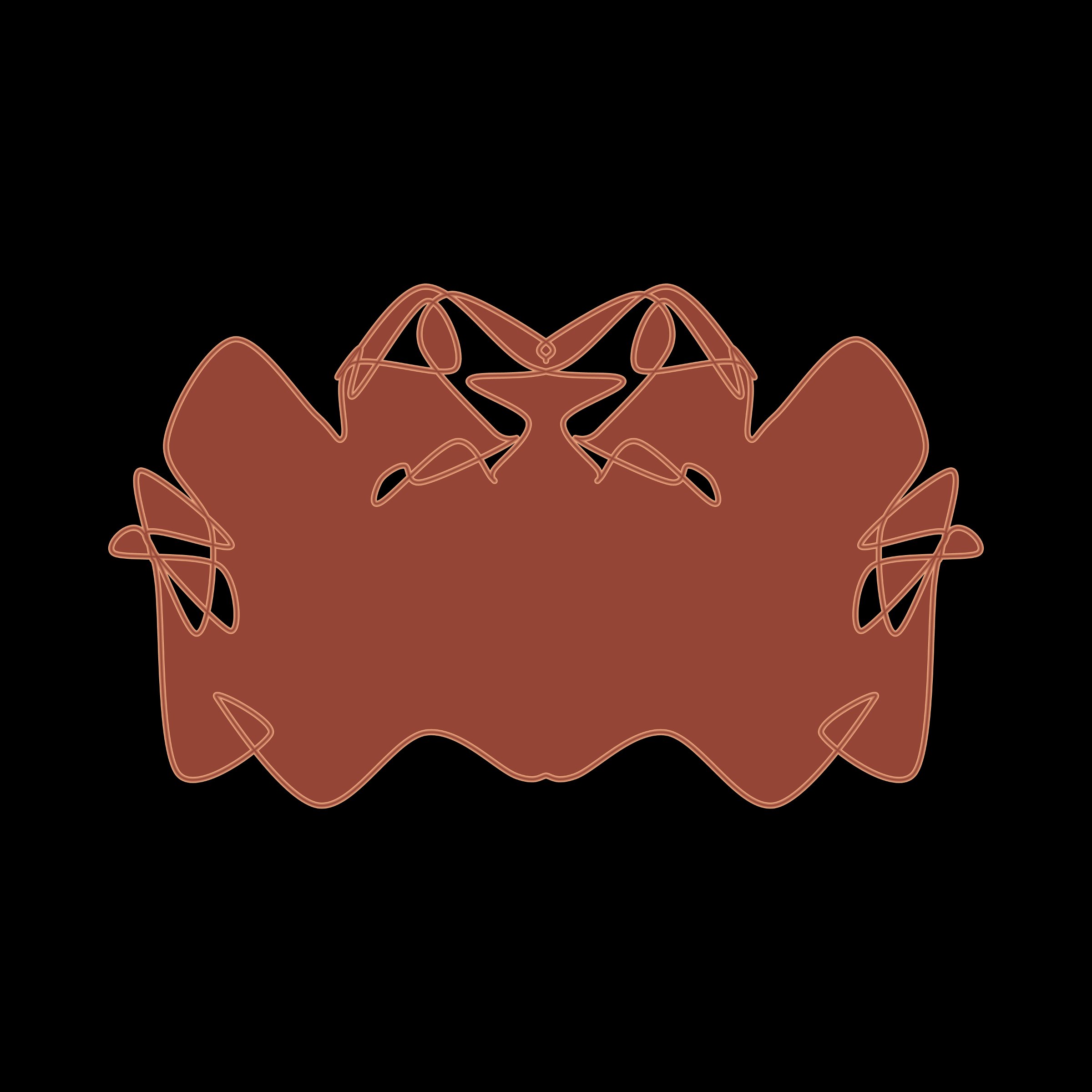 Art Blocks - Art Blocks v2 - Cryptoblots #777 - NFT # 3000777