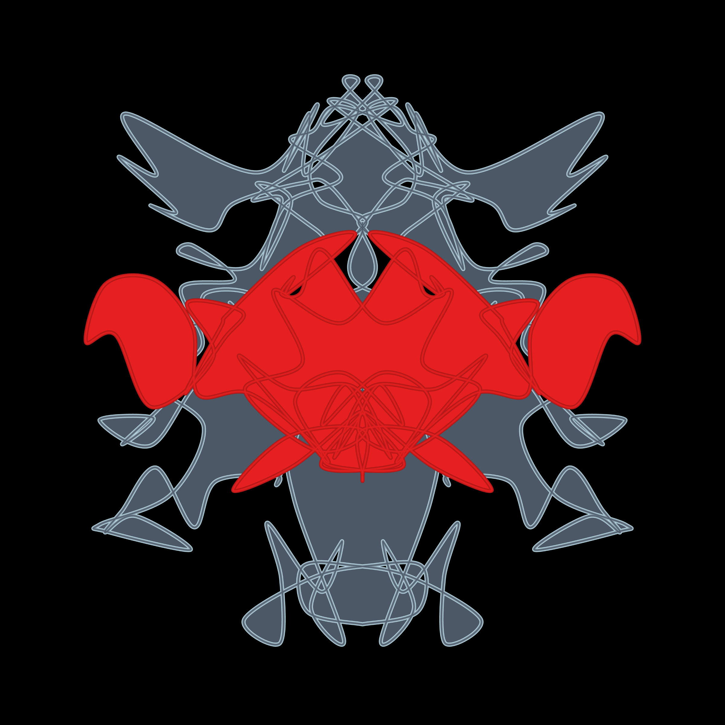 Art Blocks - Art Blocks v2 - Cryptoblots #784 - NFT # 3000784