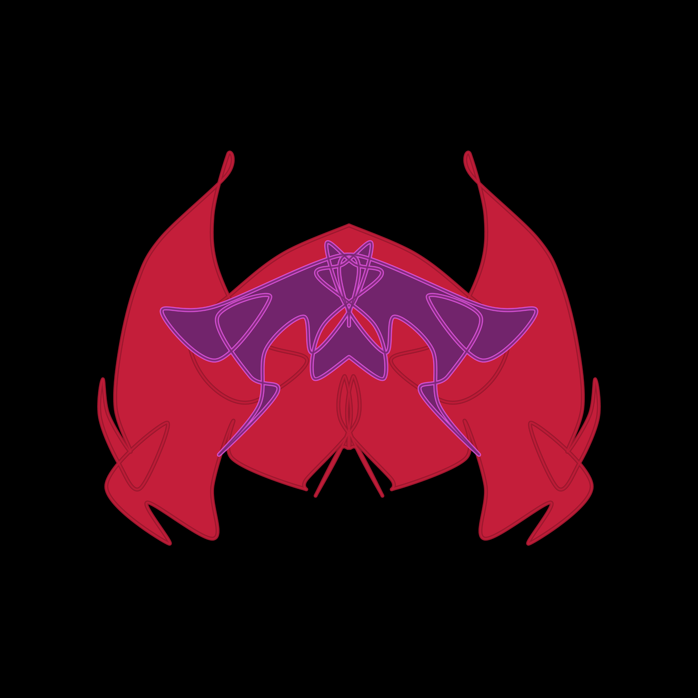 Art Blocks - Art Blocks v2 - Cryptoblots #787 - NFT # 3000787