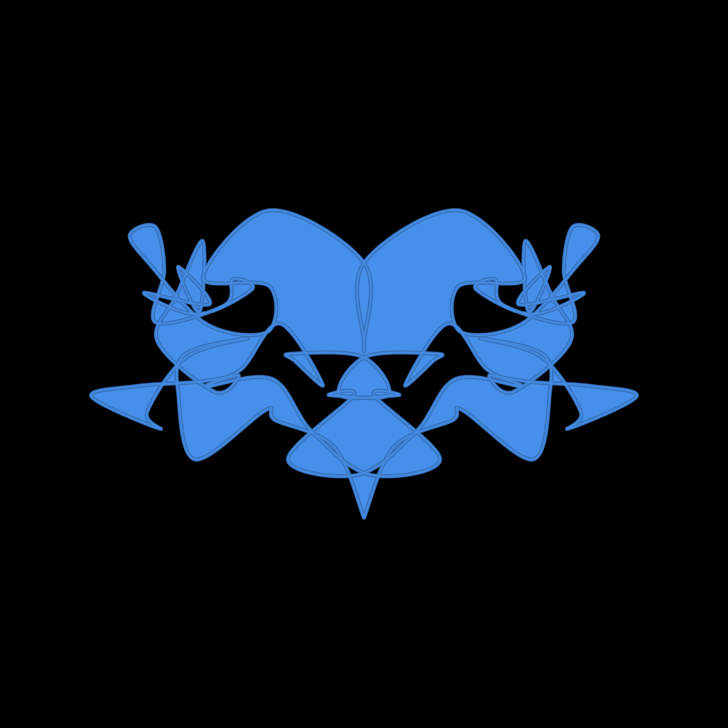 Art Blocks - Art Blocks v2 - Cryptoblots #789 - NFT # 3000789