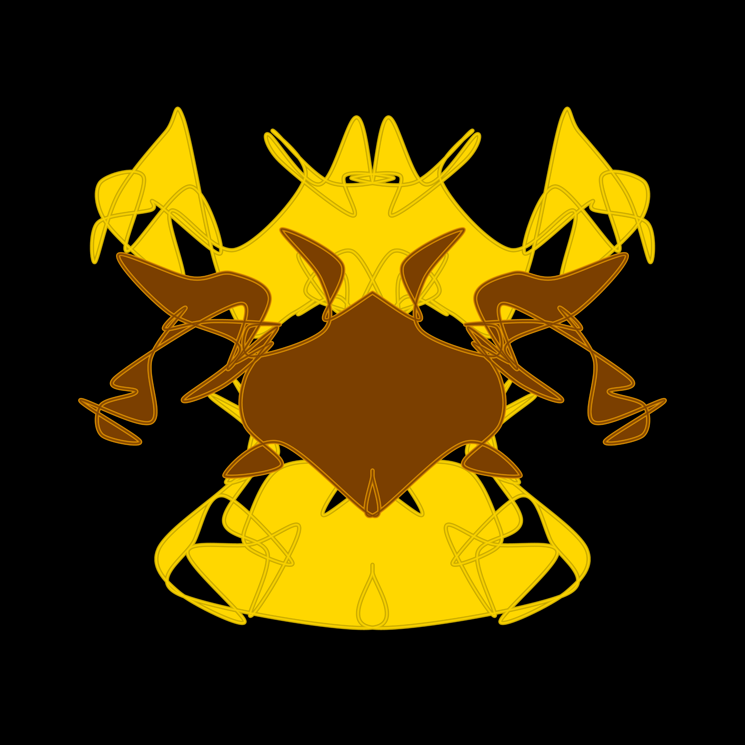 Art Blocks - Art Blocks v2 - Cryptoblots #795 - NFT # 3000795