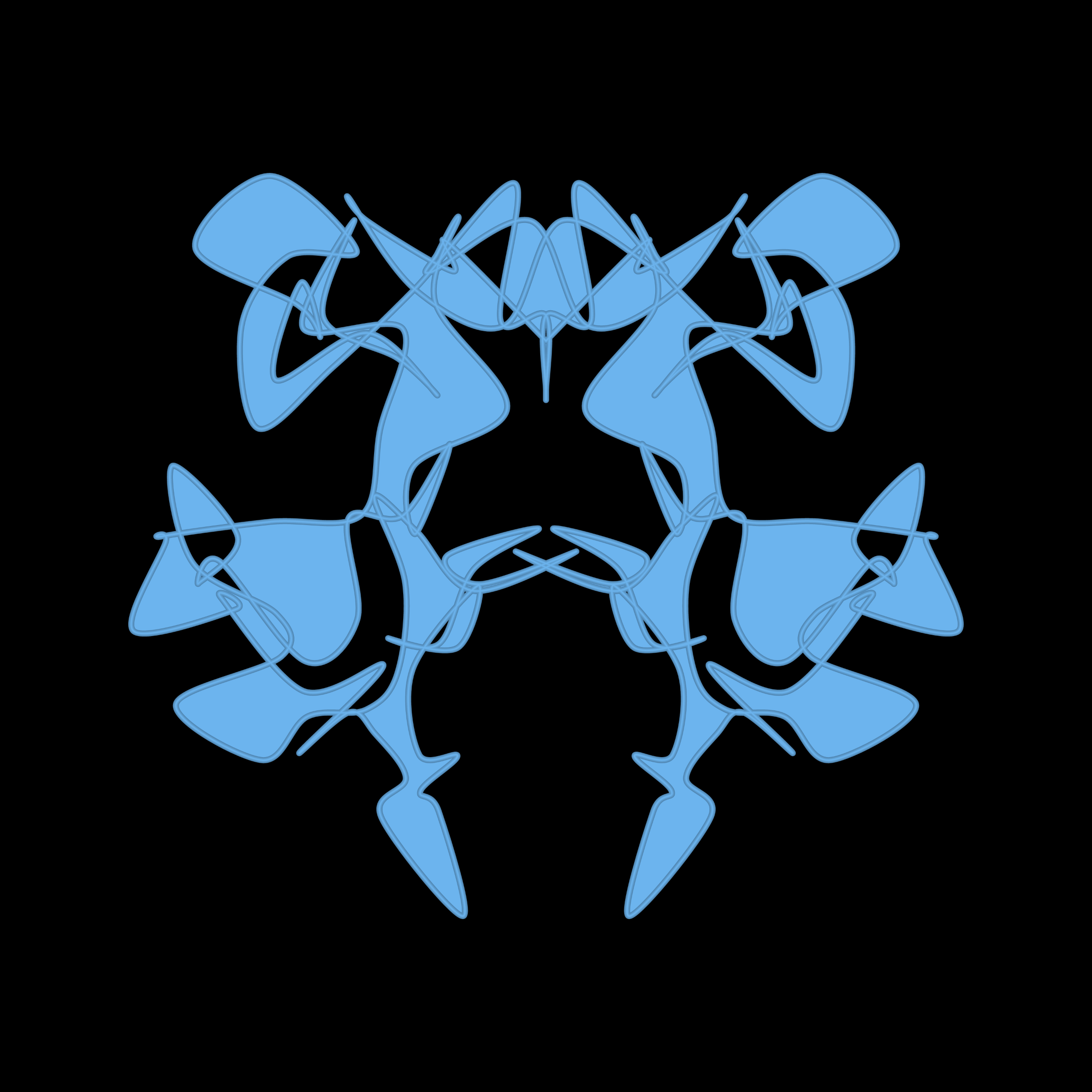 Art Blocks - Art Blocks v2 - Cryptoblots #799 - NFT # 3000799