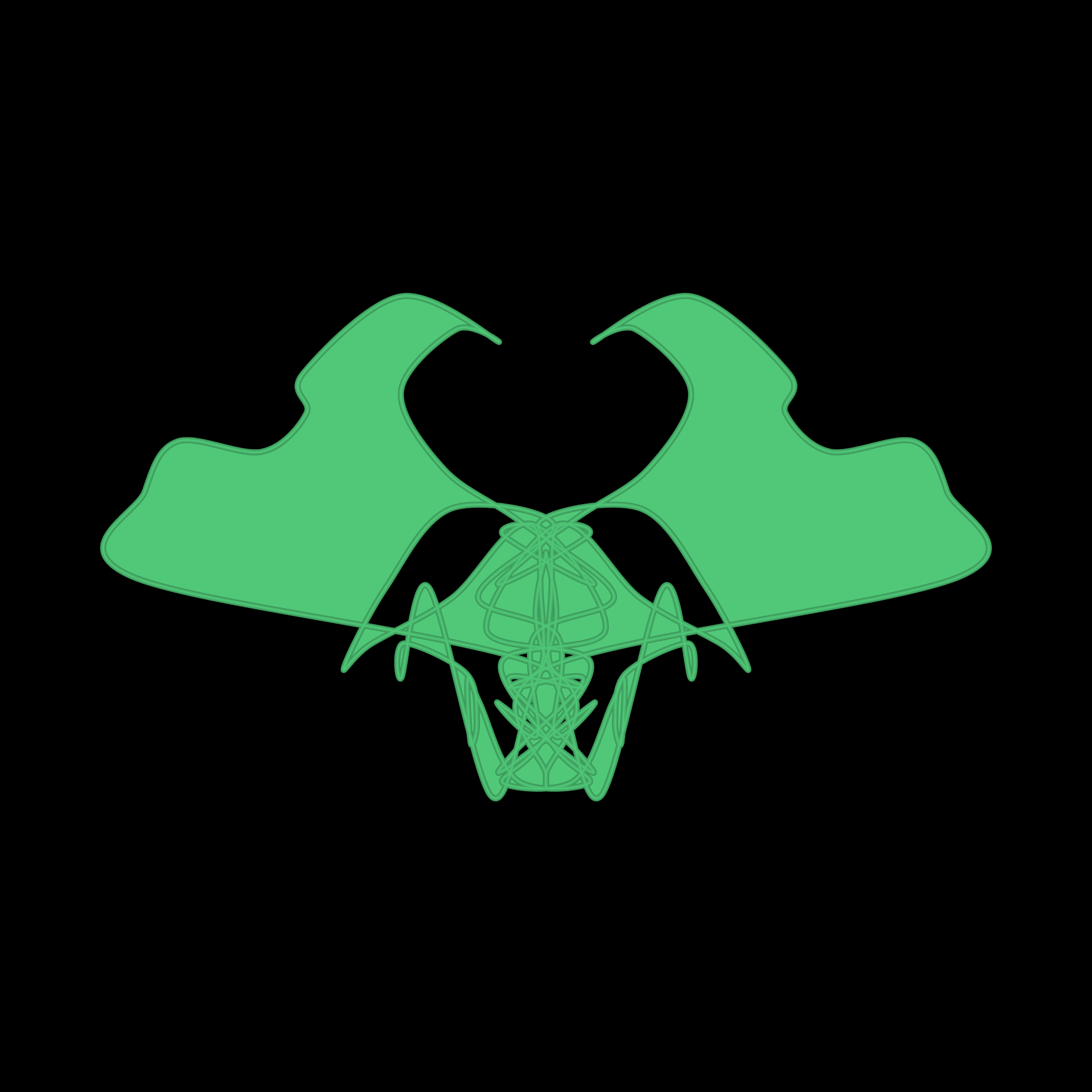 Art Blocks - Art Blocks v2 - Cryptoblots #800 - NFT # 3000800