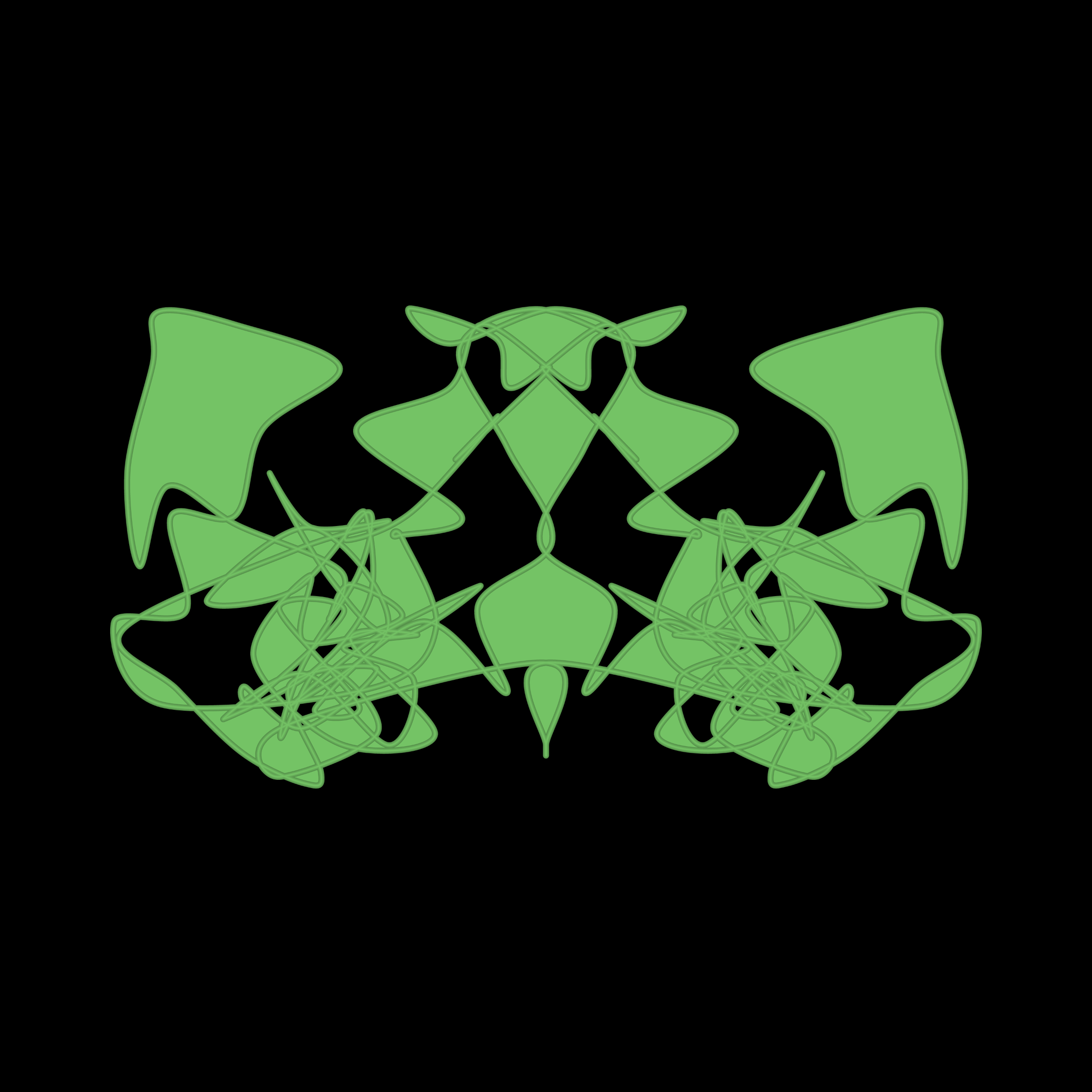 Art Blocks - Art Blocks v2 - Cryptoblots #803 - NFT # 3000803