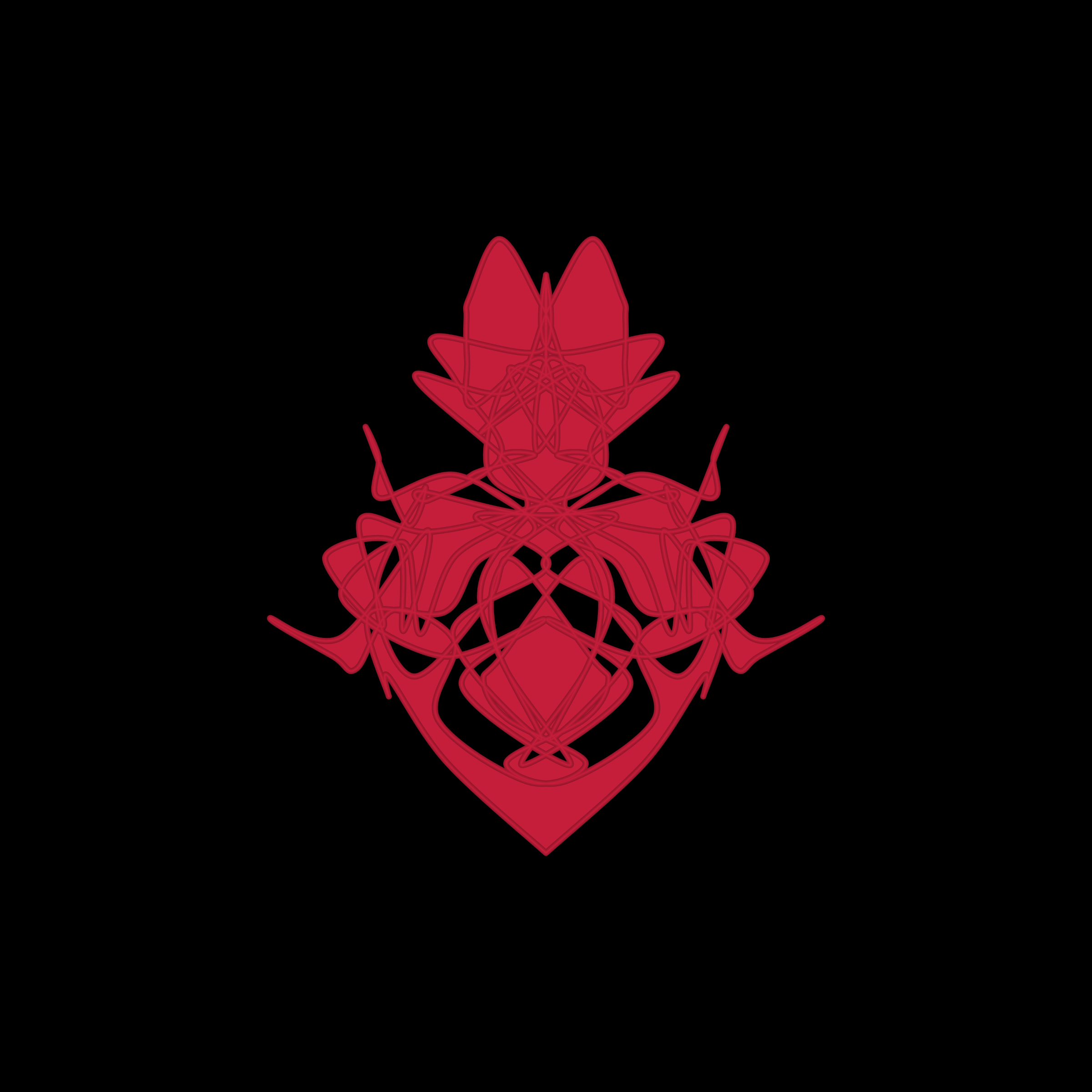 Art Blocks - Art Blocks v2 - Cryptoblots #806 - NFT # 3000806