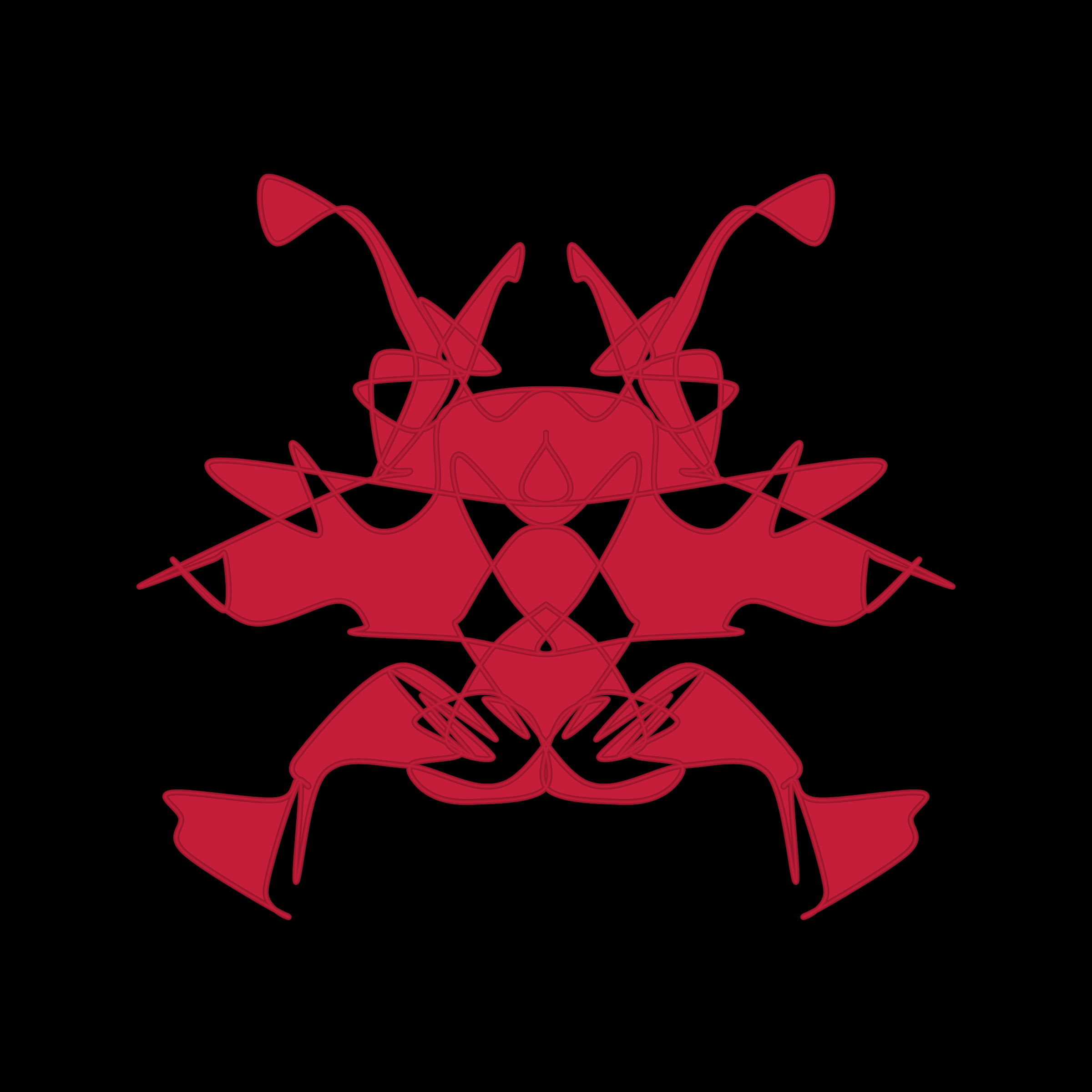 Art Blocks - Art Blocks v2 - Cryptoblots #809 - NFT # 3000809