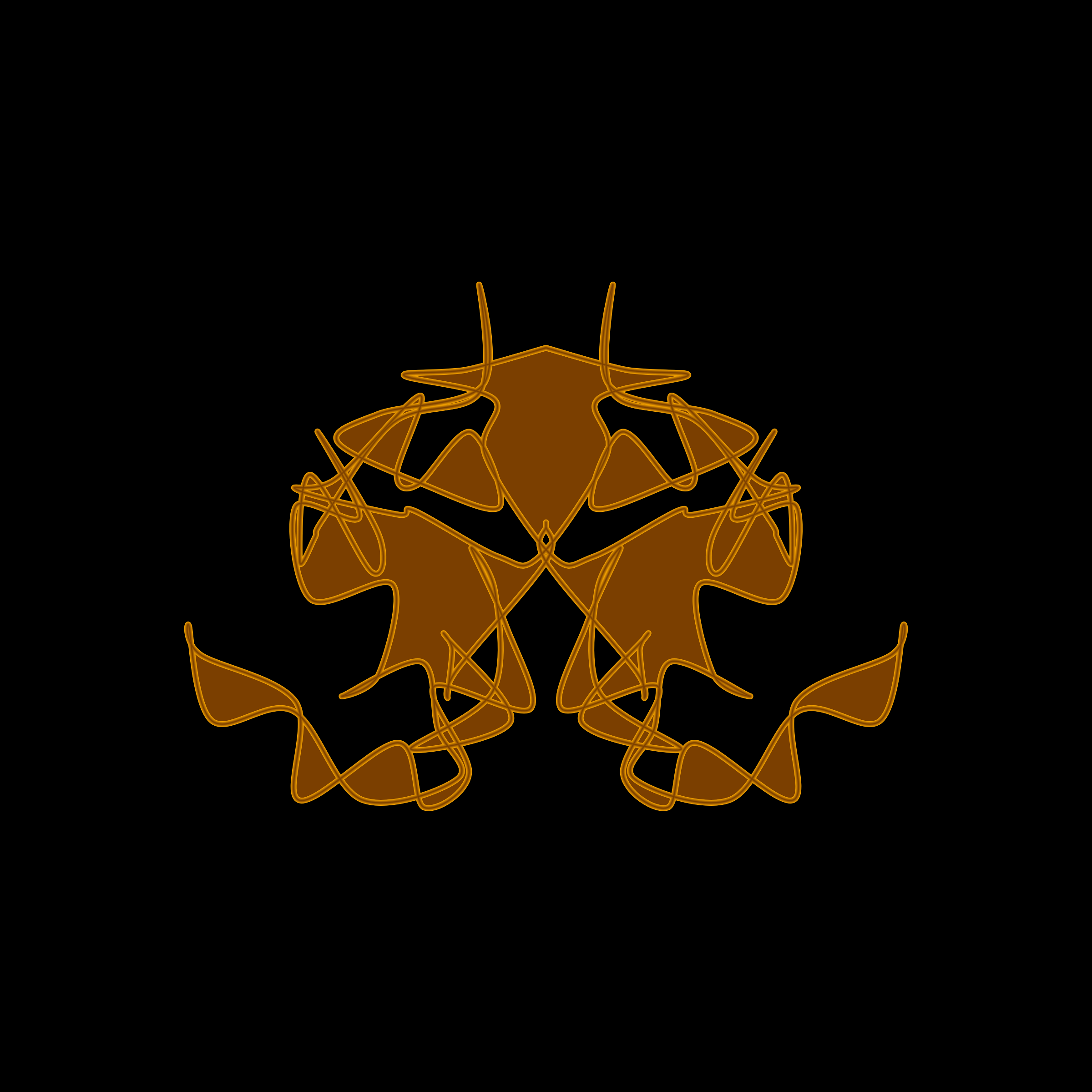 Art Blocks - Art Blocks v2 - Cryptoblots #823 - NFT # 3000823