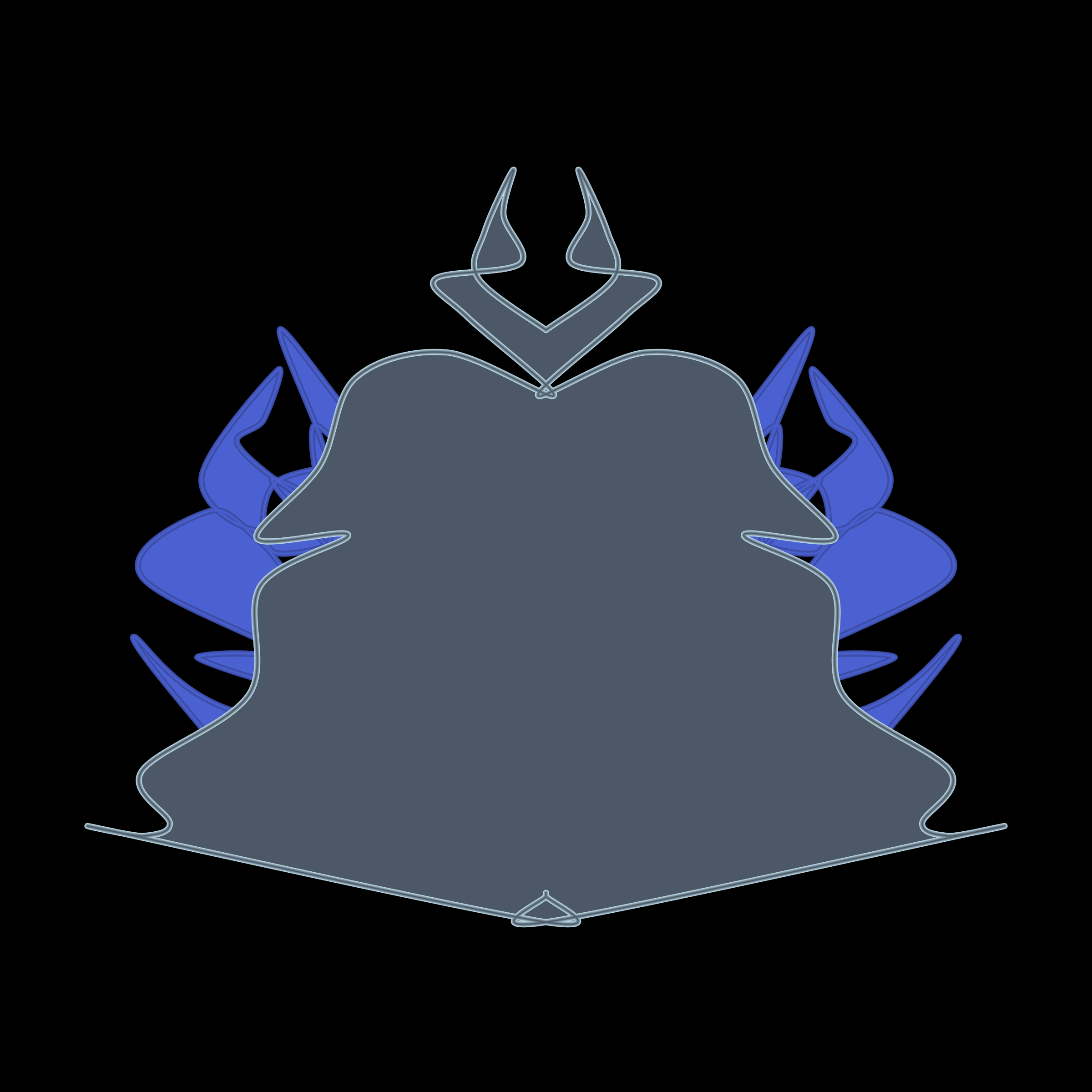 Art Blocks - Art Blocks v2 - Cryptoblots #832 - NFT # 3000832