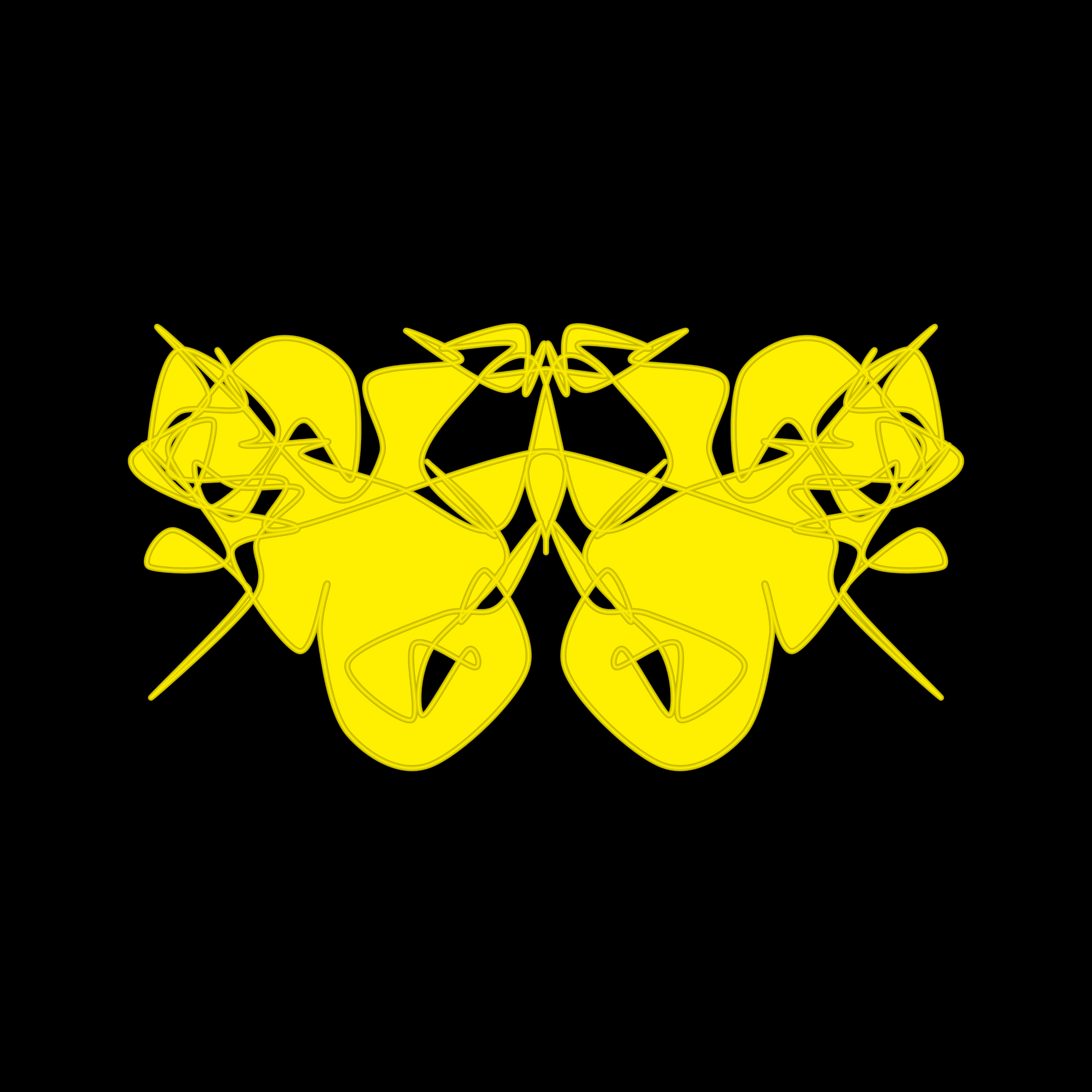 Art Blocks - Art Blocks v2 - Cryptoblots #838 - NFT # 3000838