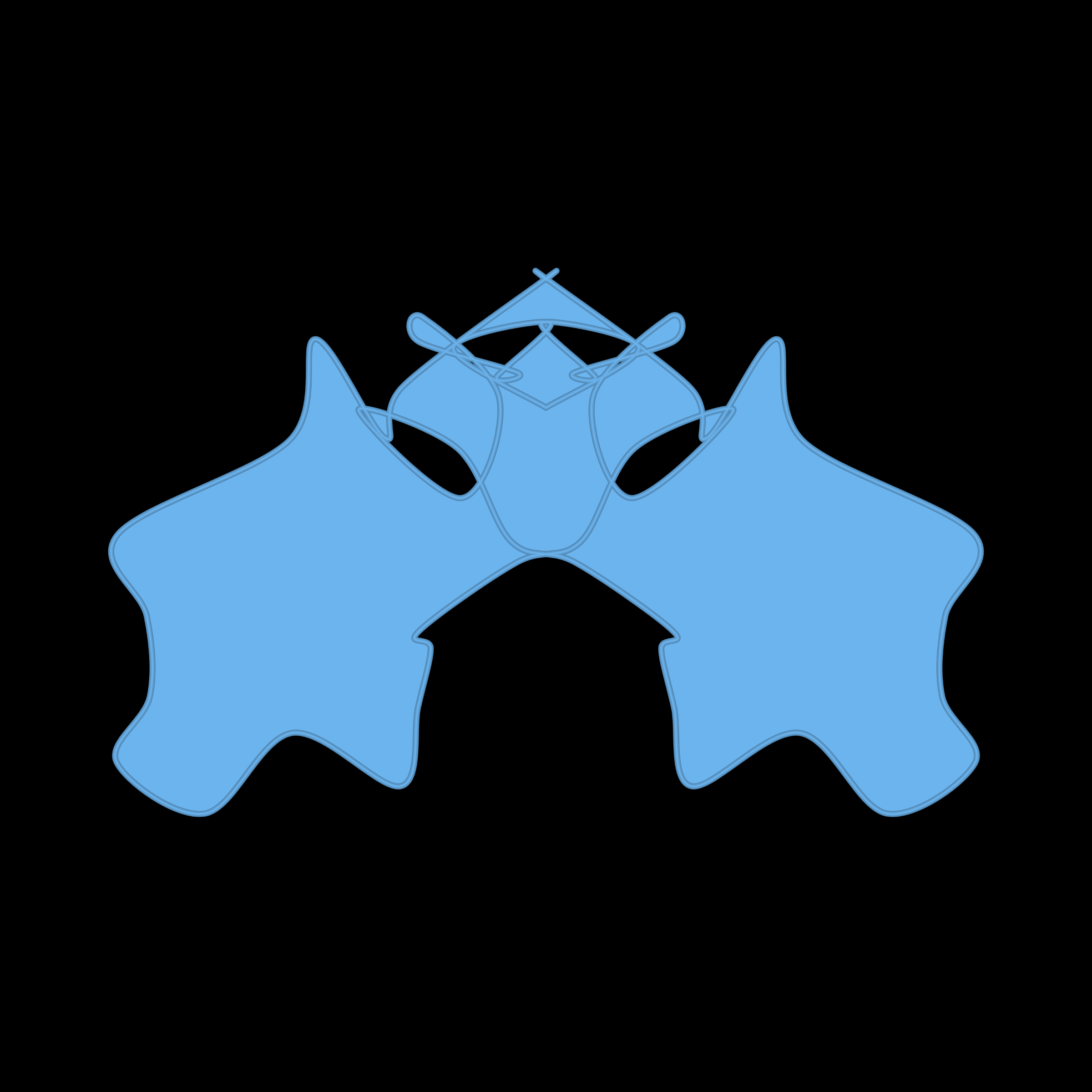 Art Blocks - Art Blocks v2 - Cryptoblots #839 - NFT # 3000839