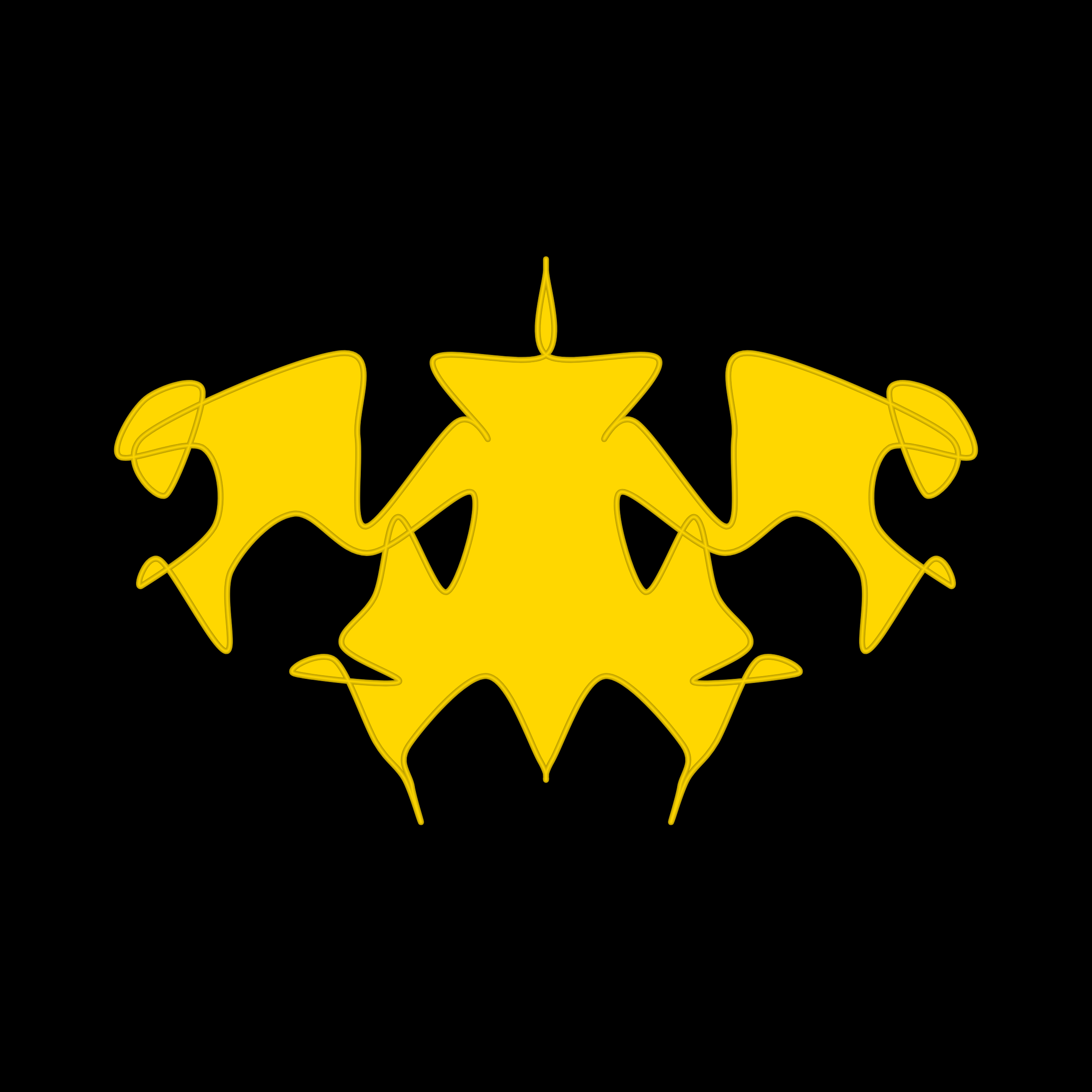 Art Blocks - Art Blocks v2 - Cryptoblots #841 - NFT # 3000841