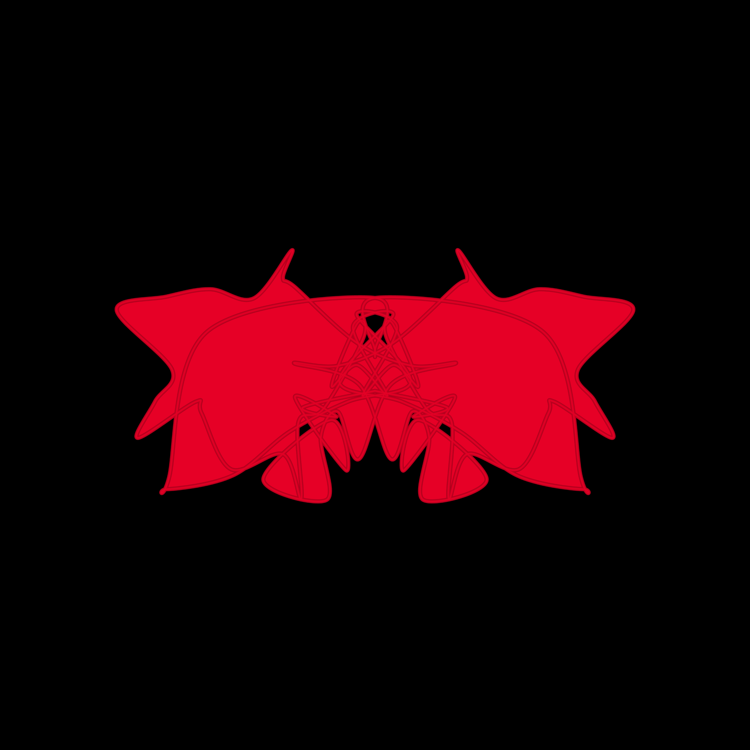 Art Blocks - Art Blocks v2 - Cryptoblots #842 - NFT # 3000842