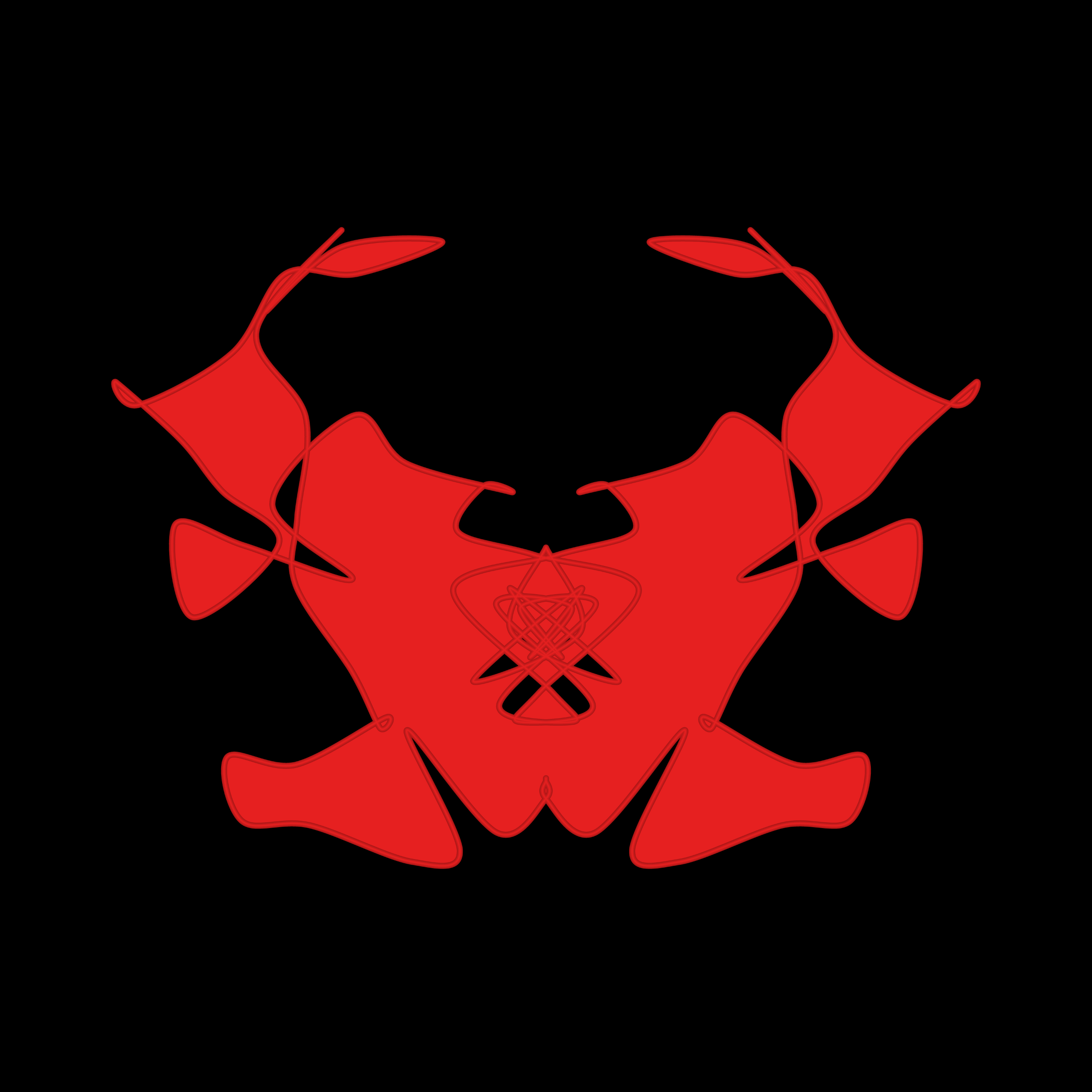 Art Blocks - Art Blocks v2 - Cryptoblots #844 - NFT # 3000844