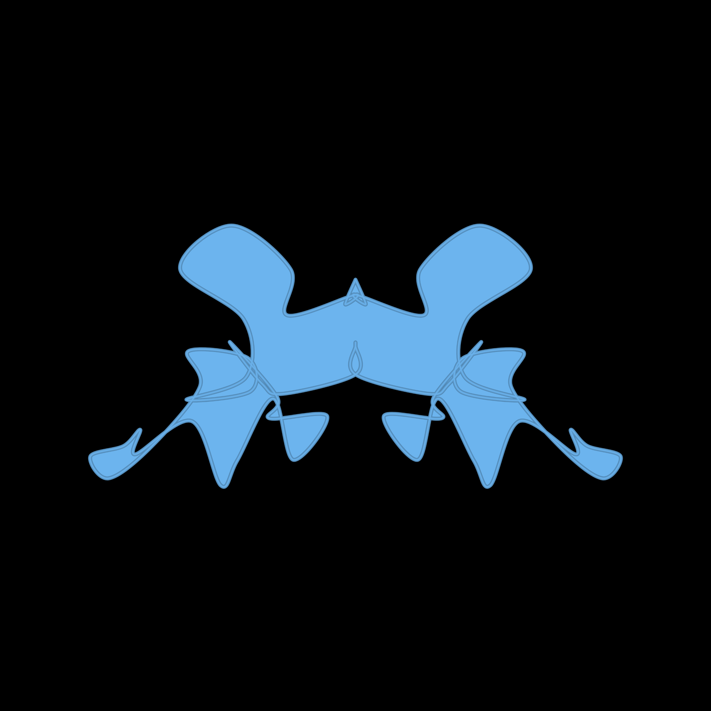 Art Blocks - Art Blocks v2 - Cryptoblots #845 - NFT # 3000845