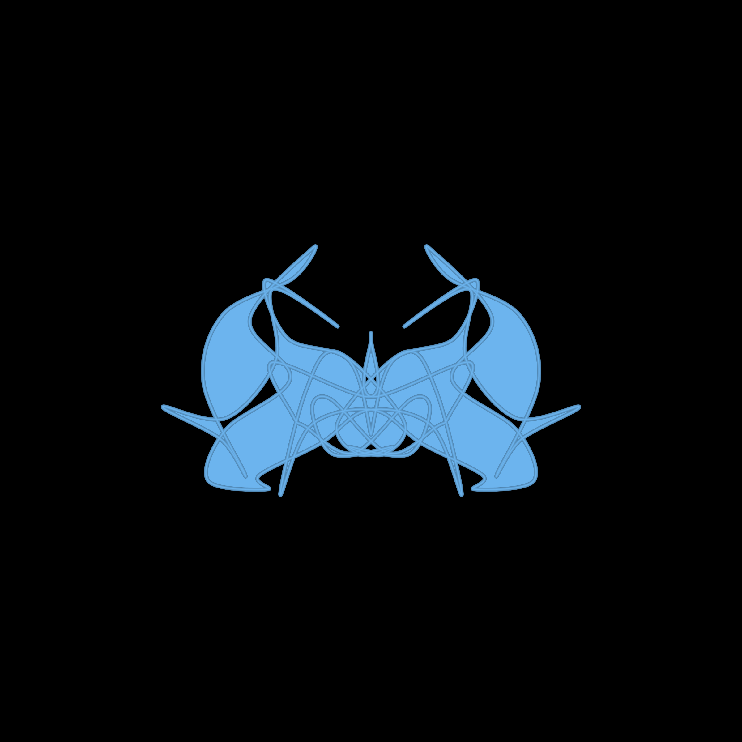 Art Blocks - Art Blocks v2 - Cryptoblots #852 - NFT # 3000852