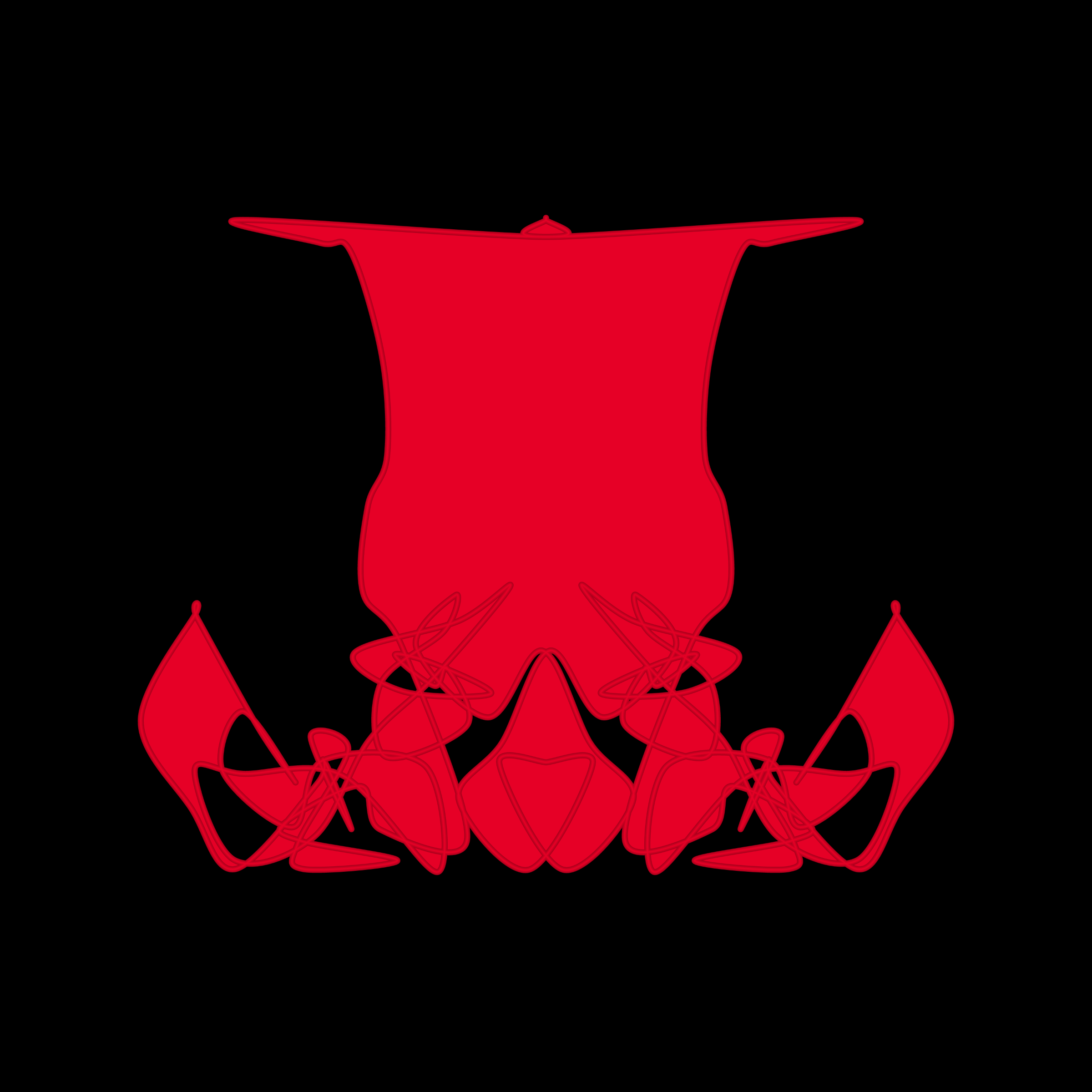 Art Blocks - Art Blocks v2 - Cryptoblots #856 - NFT # 3000856