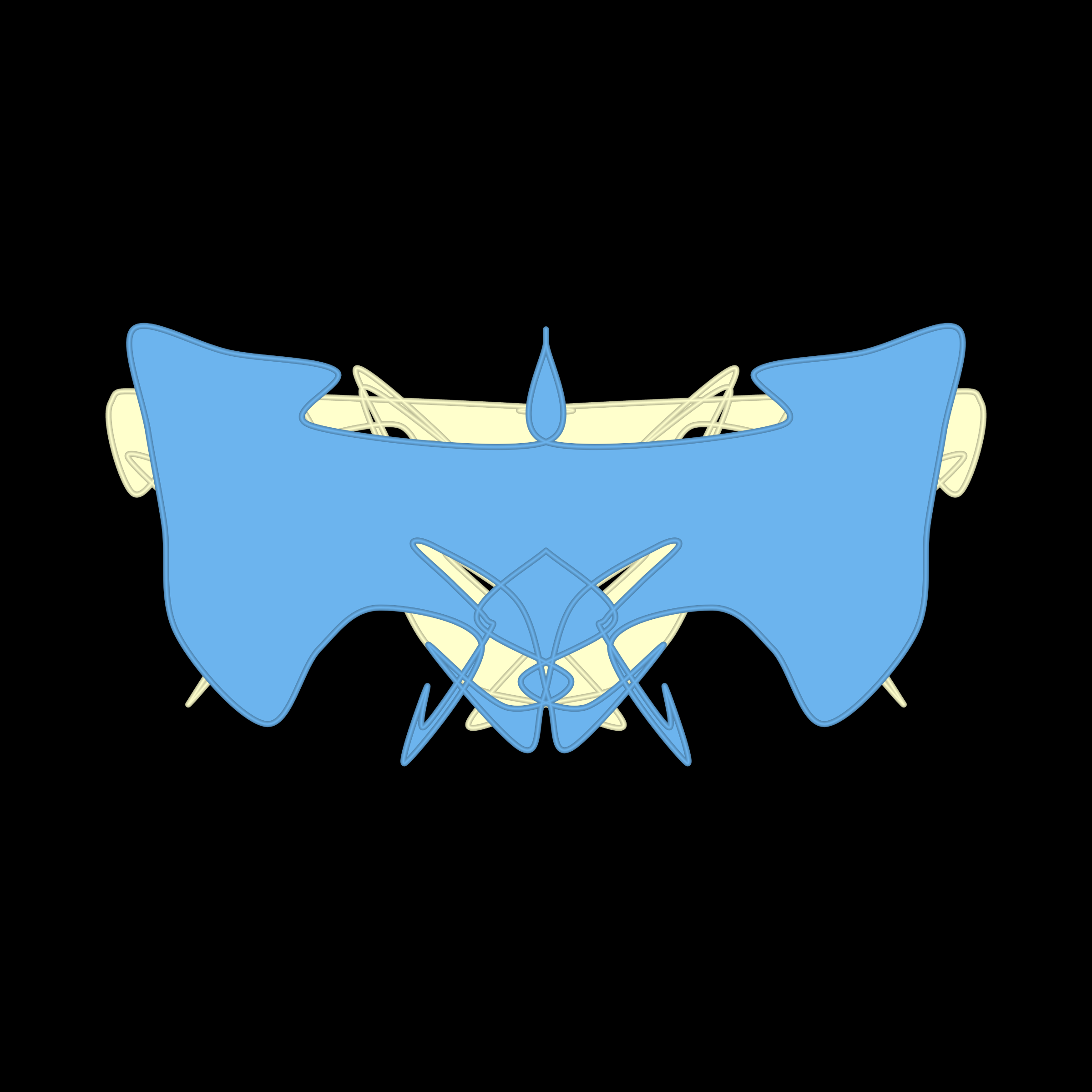 Art Blocks - Art Blocks v2 - Cryptoblots #859 - NFT # 3000859