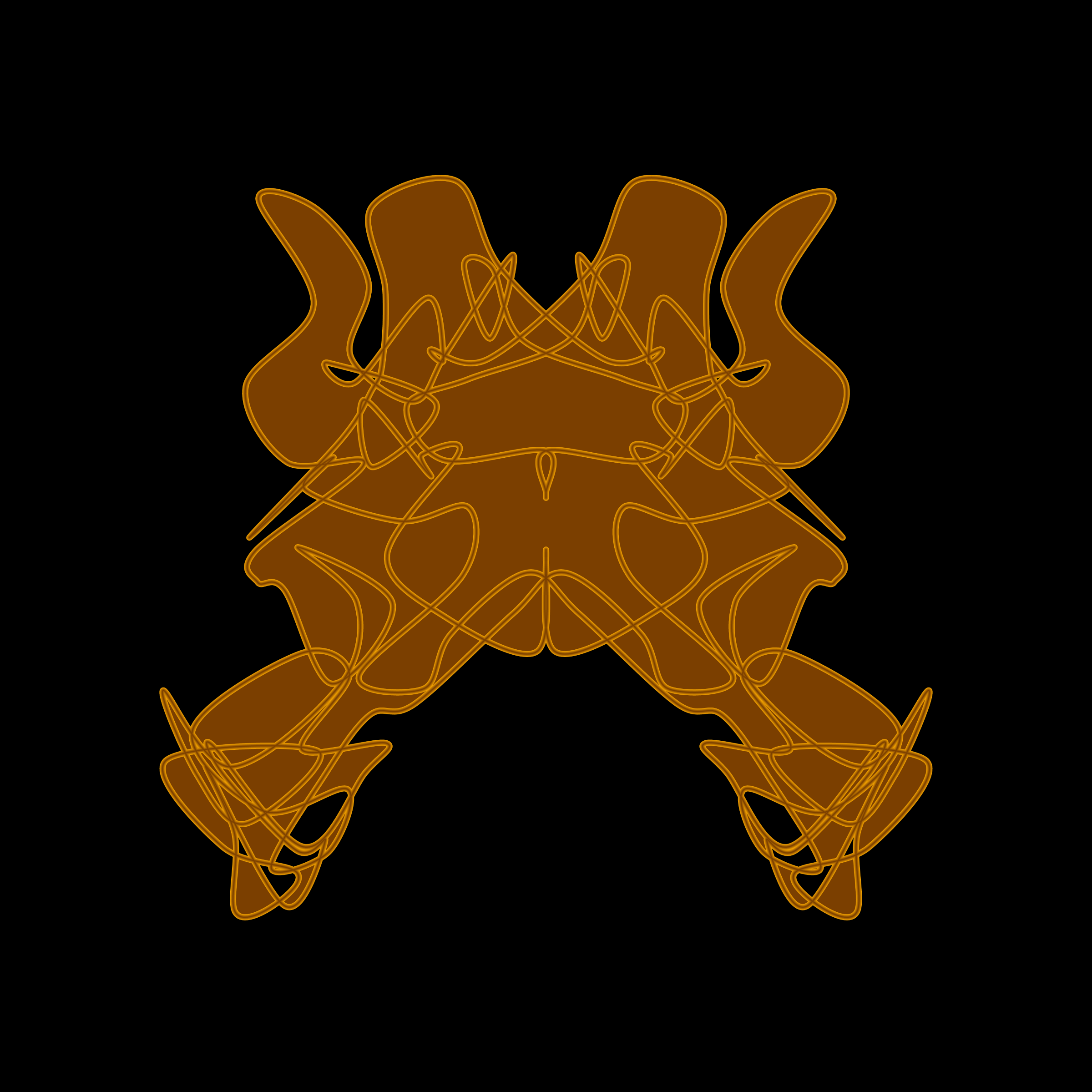 Art Blocks - Art Blocks v2 - Cryptoblots #865 - NFT # 3000865