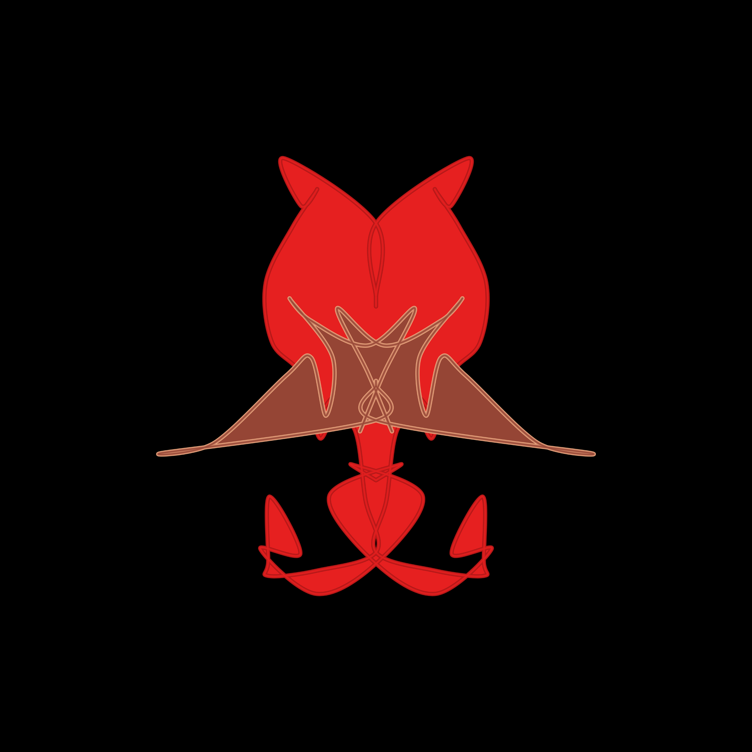 Art Blocks - Art Blocks v2 - Cryptoblots #870 - NFT # 3000870