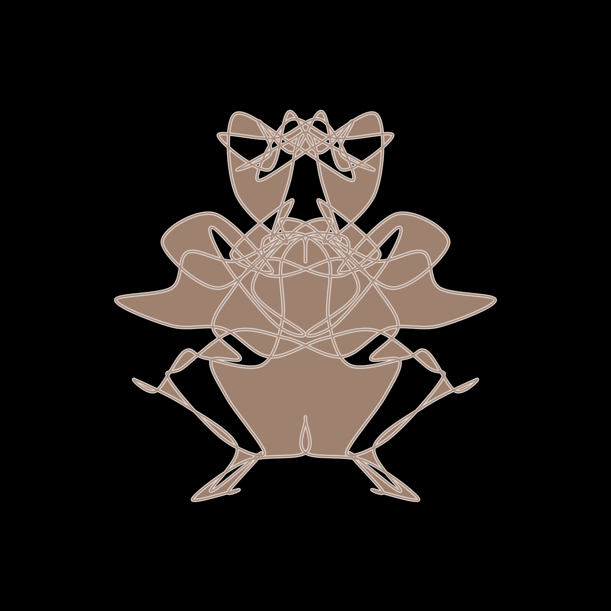 Art Blocks - Art Blocks v2 - Cryptoblots #875 - NFT # 3000875