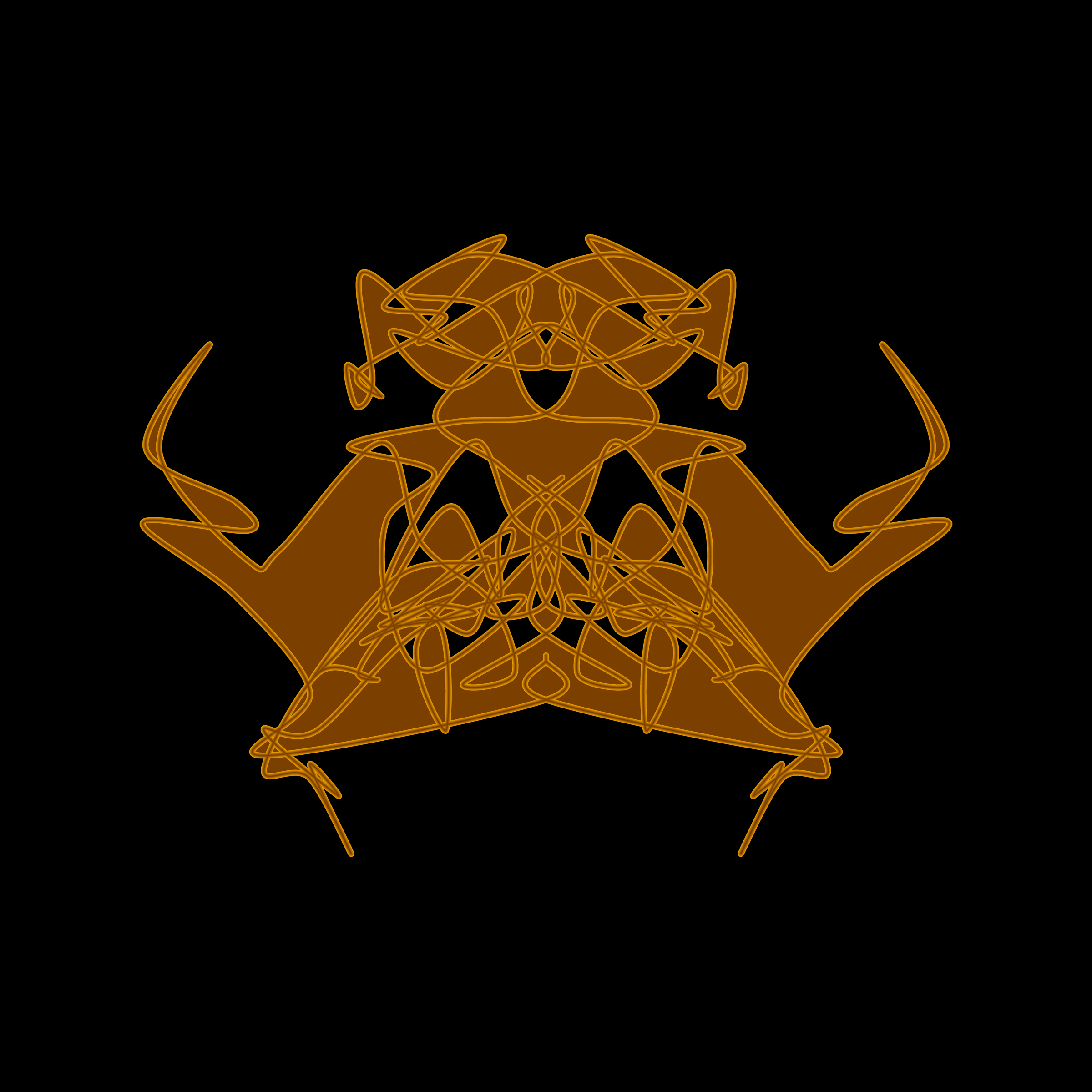 Art Blocks - Art Blocks v2 - Cryptoblots #878 - NFT # 3000878