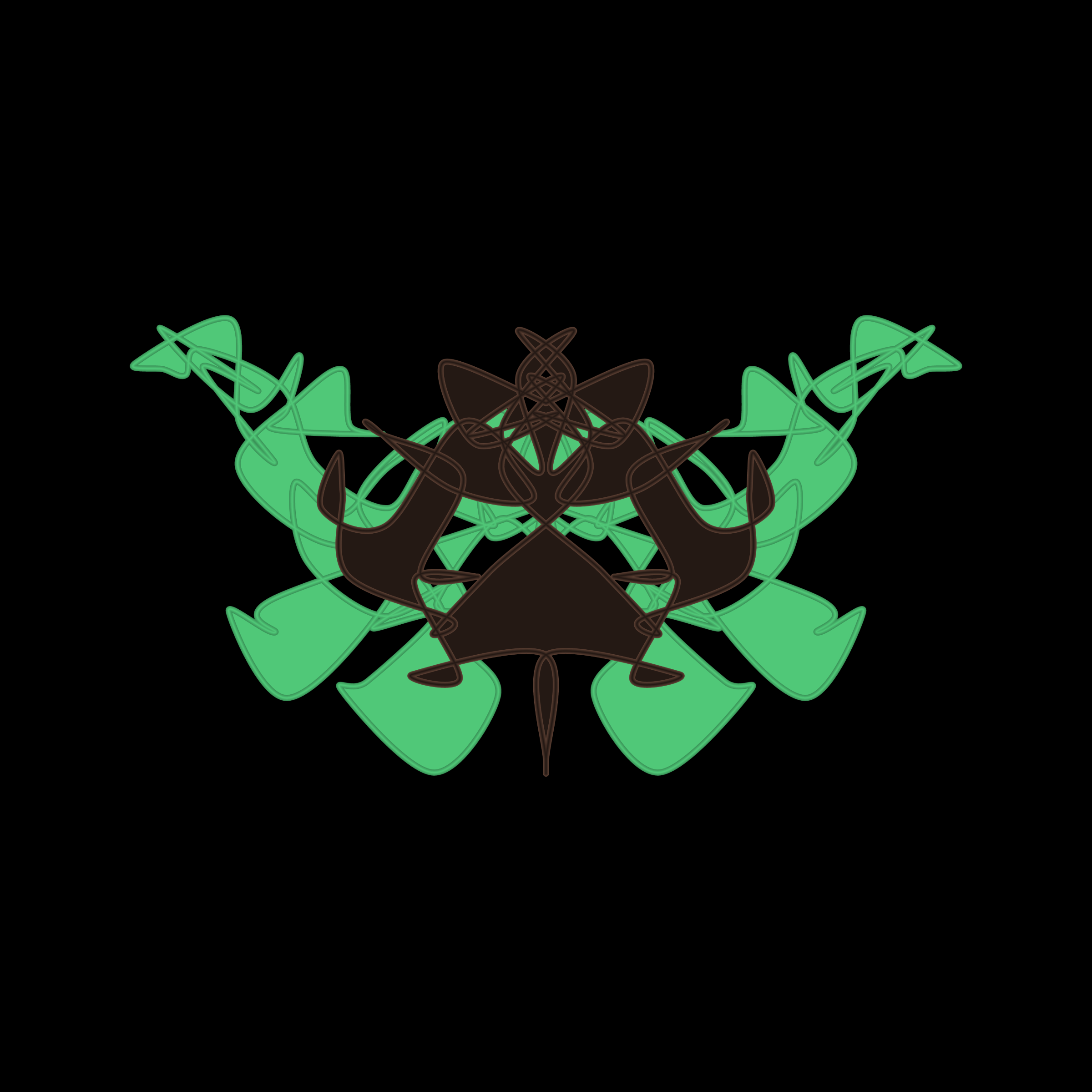 Art Blocks - Art Blocks v2 - Cryptoblots #882 - NFT # 3000882