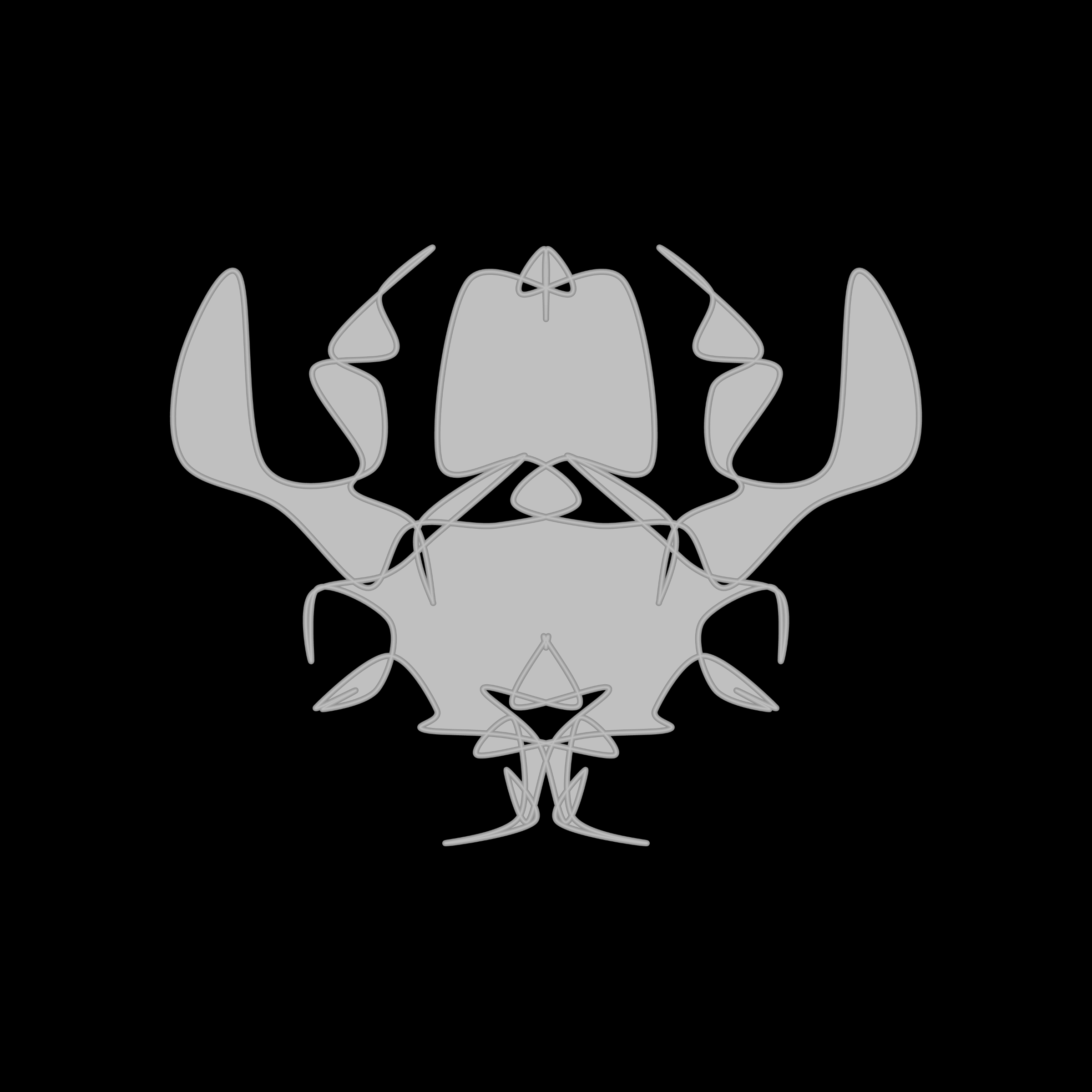 Art Blocks - Art Blocks v2 - Cryptoblots #884 - NFT # 3000884