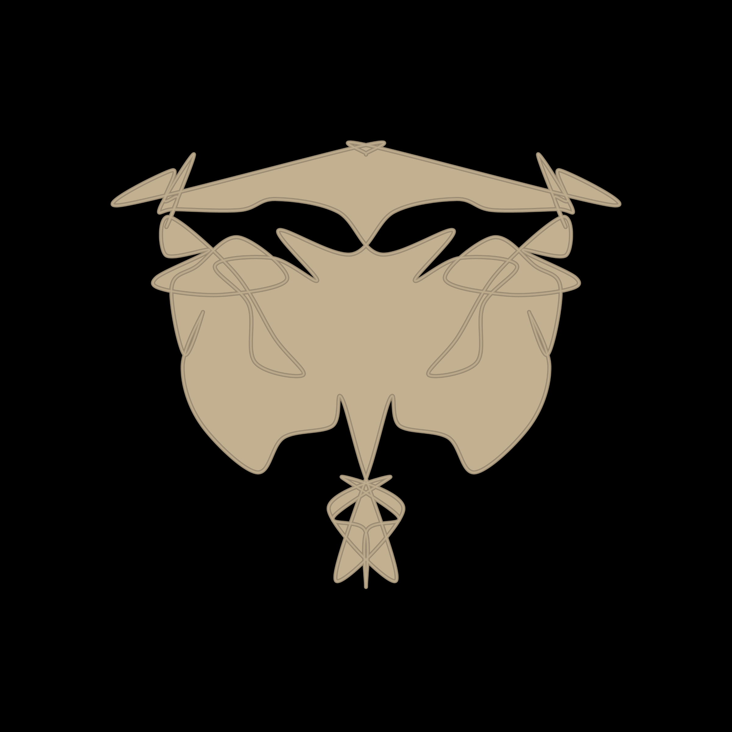 Art Blocks - Art Blocks v2 - Cryptoblots #887 - NFT # 3000887