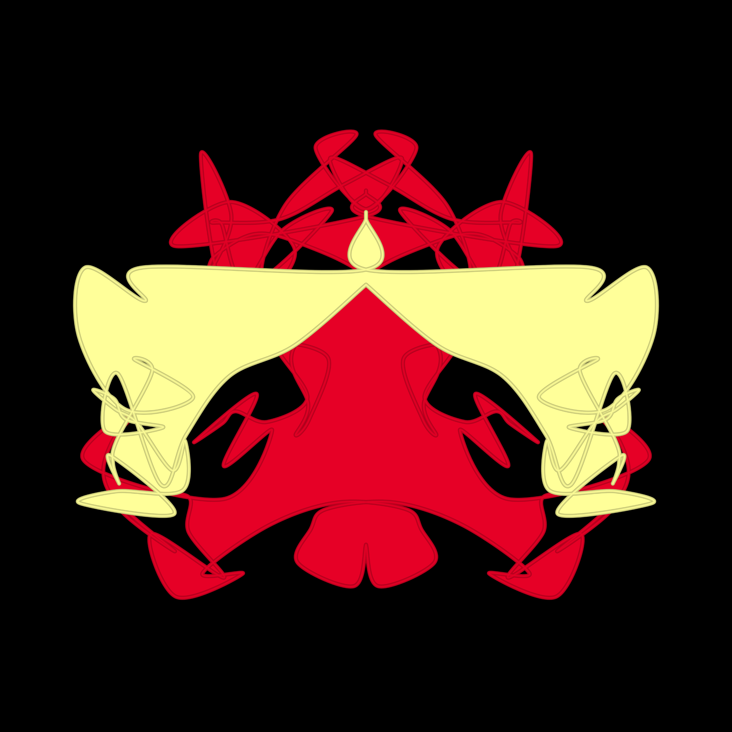 Art Blocks - Art Blocks v2 - Cryptoblots #890 - NFT # 3000890