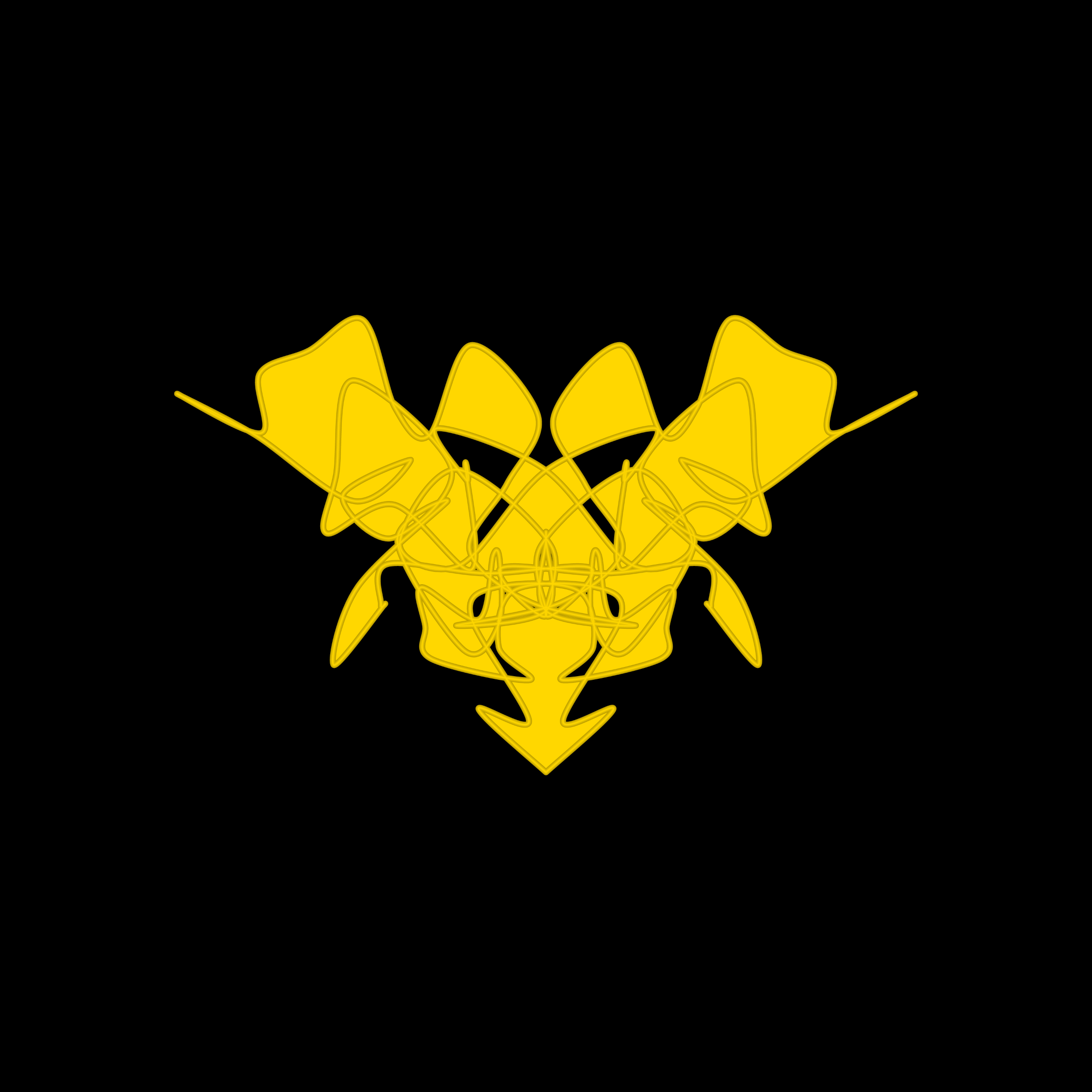 Art Blocks - Art Blocks v2 - Cryptoblots #893 - NFT # 3000893