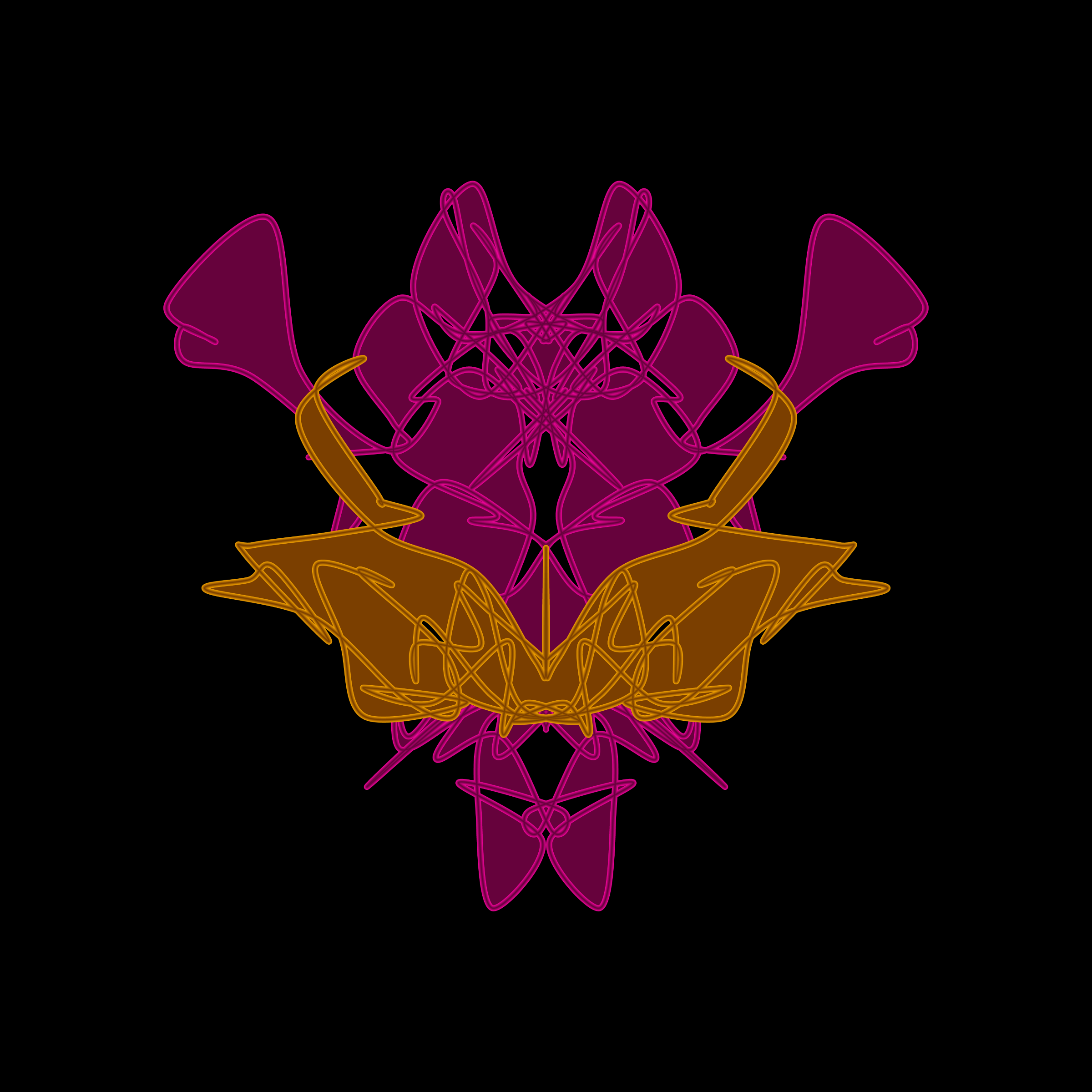 Art Blocks - Art Blocks v2 - Cryptoblots #896 - NFT # 3000896