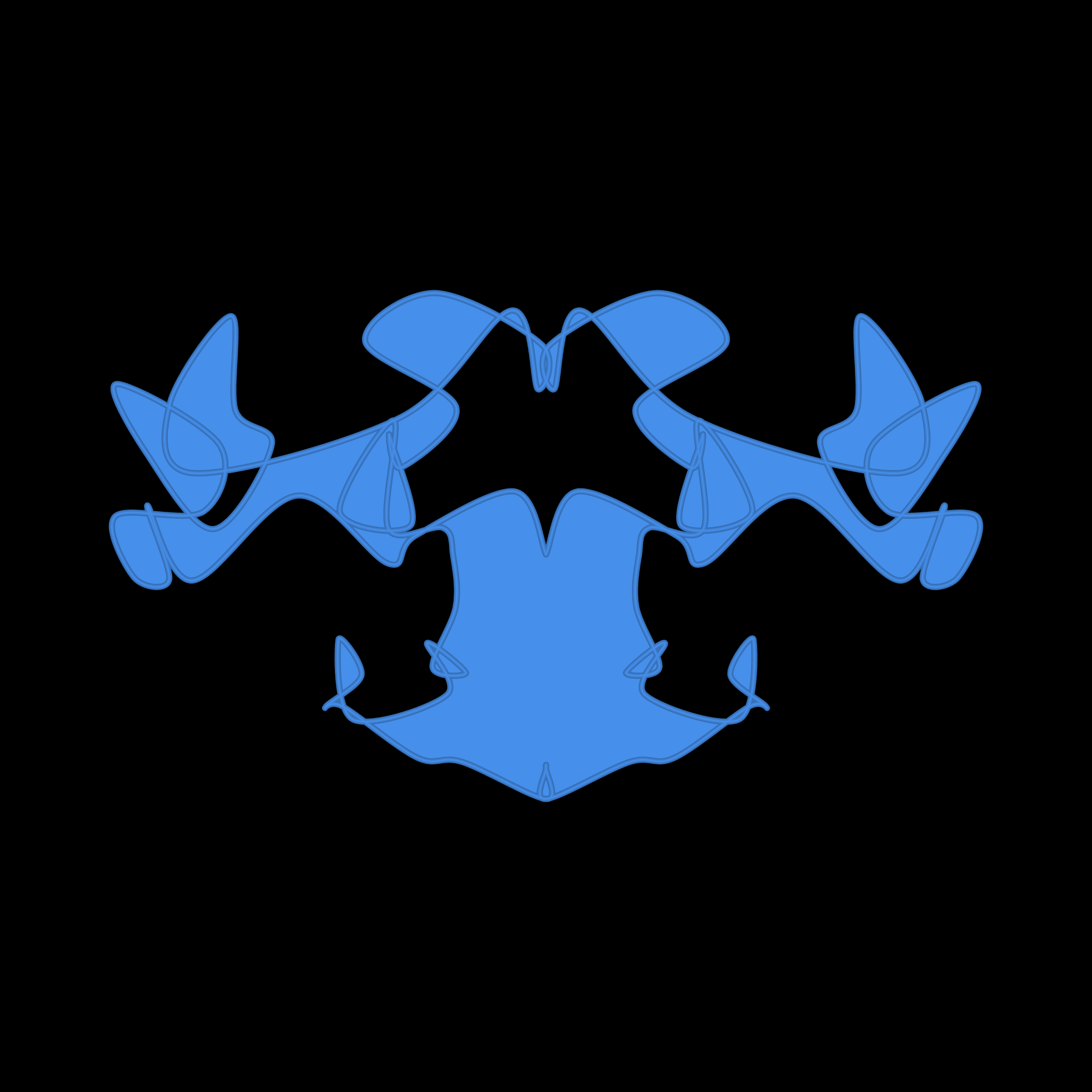 Art Blocks - Art Blocks v2 - Cryptoblots #900 - NFT # 3000900